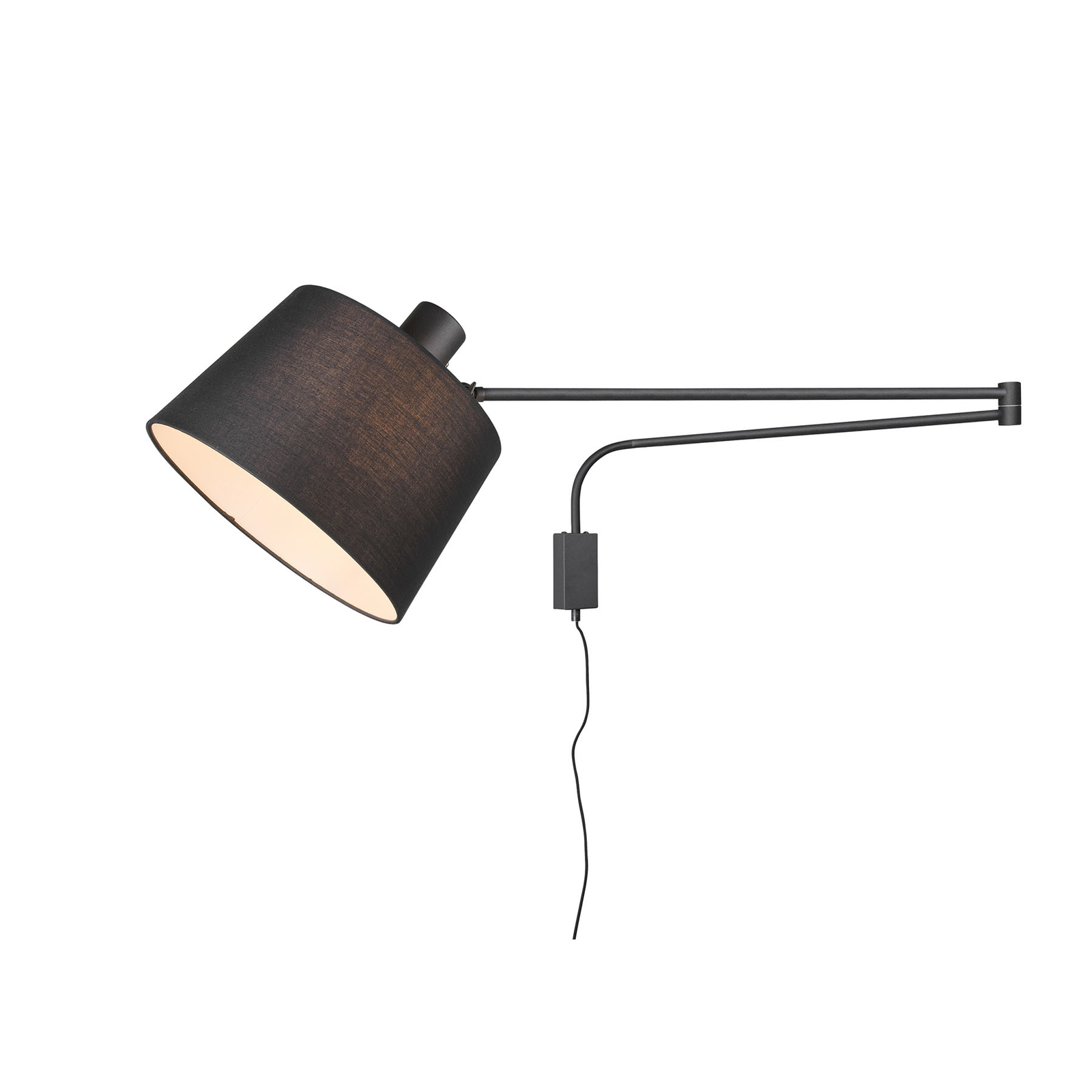 Wandleuchte Baldo mit Kabel + Stecker