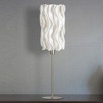 Lampe à poser Amöbe en matière bio, Ø 70 cm