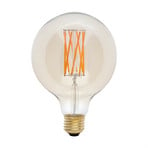 Tala LED globlampa G125 Filament E27 6W 2200K 420 lm dimbar.