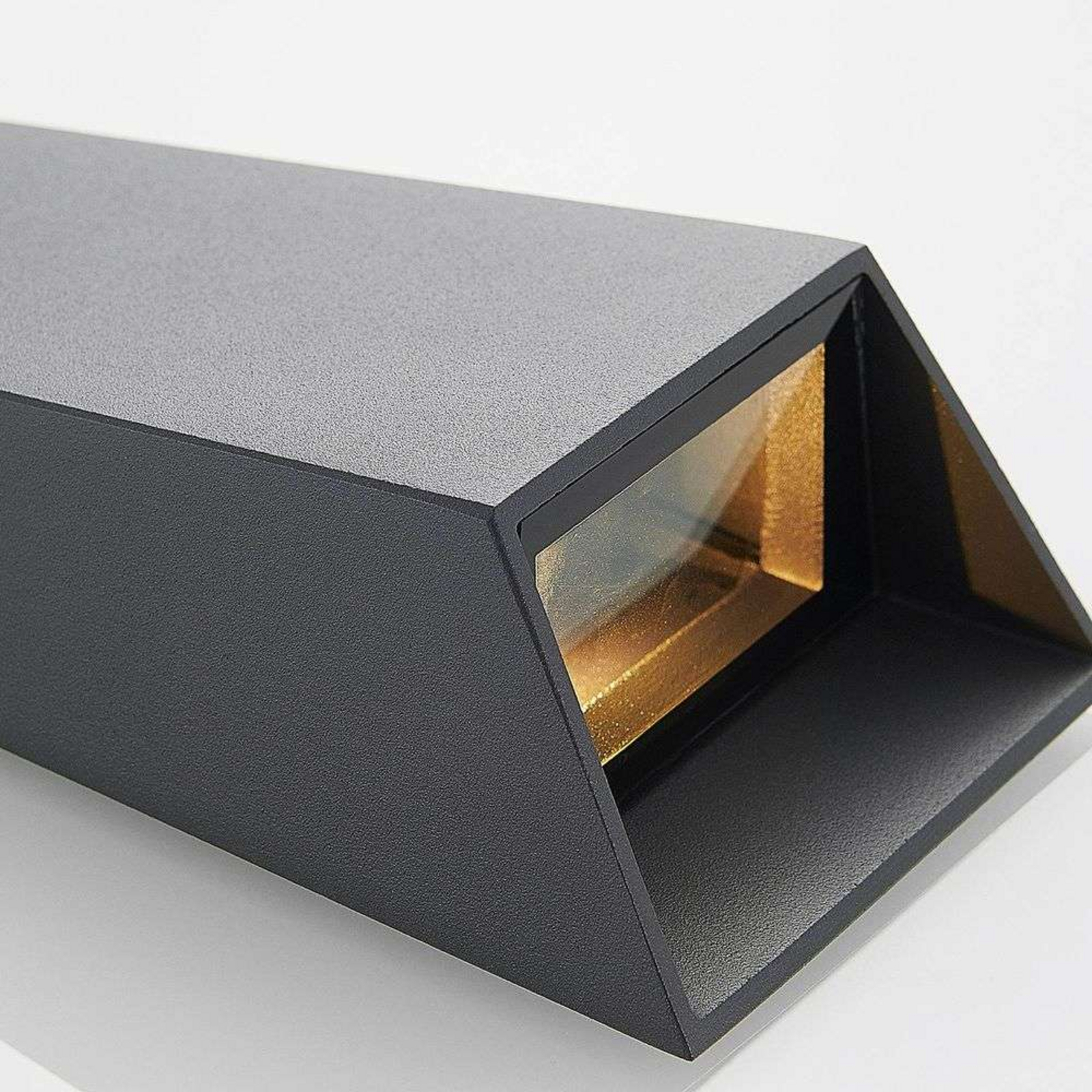 Dagur LED Up/Down BuitenWandlamp Dark Grey - Lucande