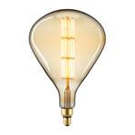 LED-lampa Giant Tear E27 8W glödtråd 920 dim guld