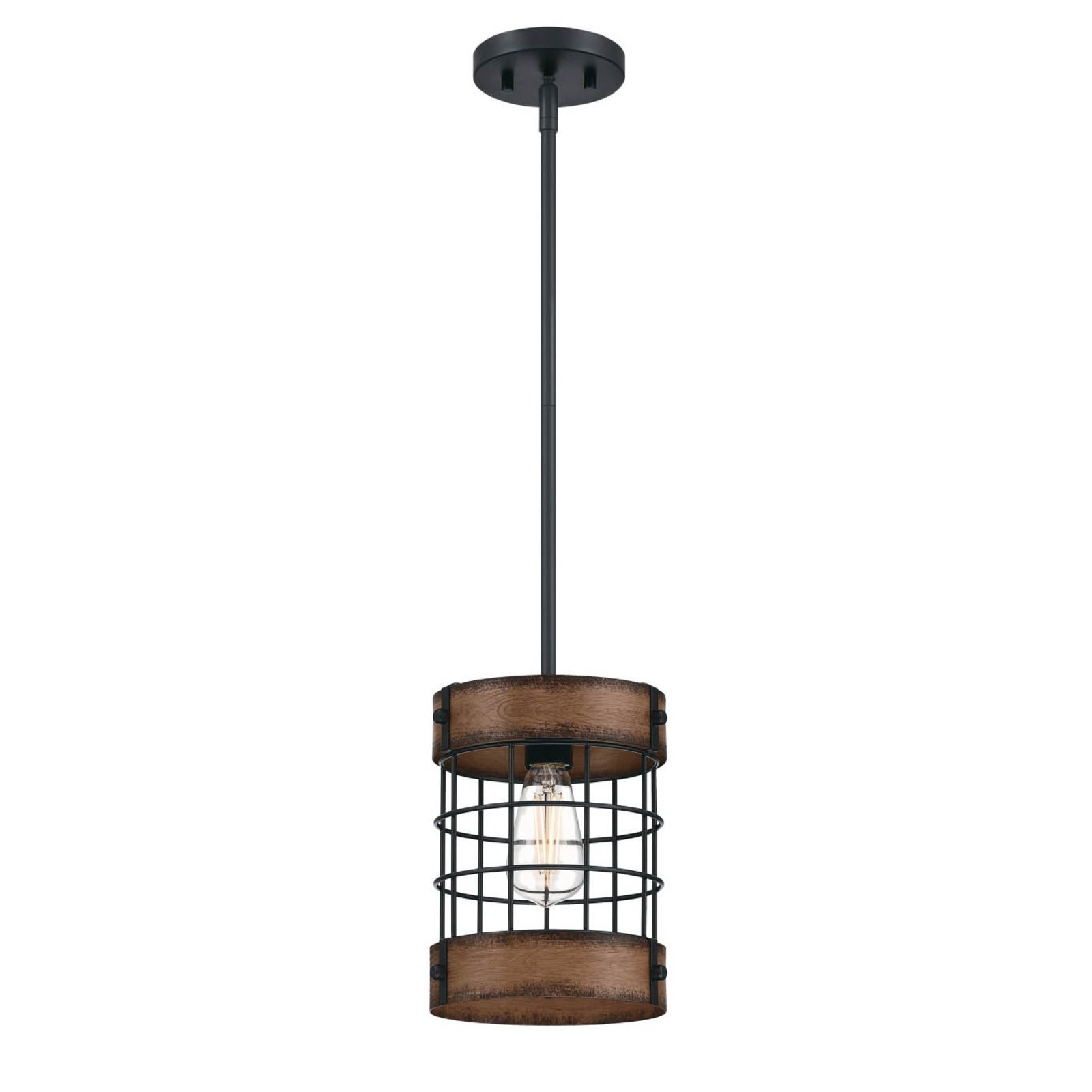Westinghouse Langston pendant light in wood look