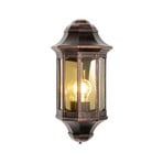 1160 outdoor light cast aluminium black-copper