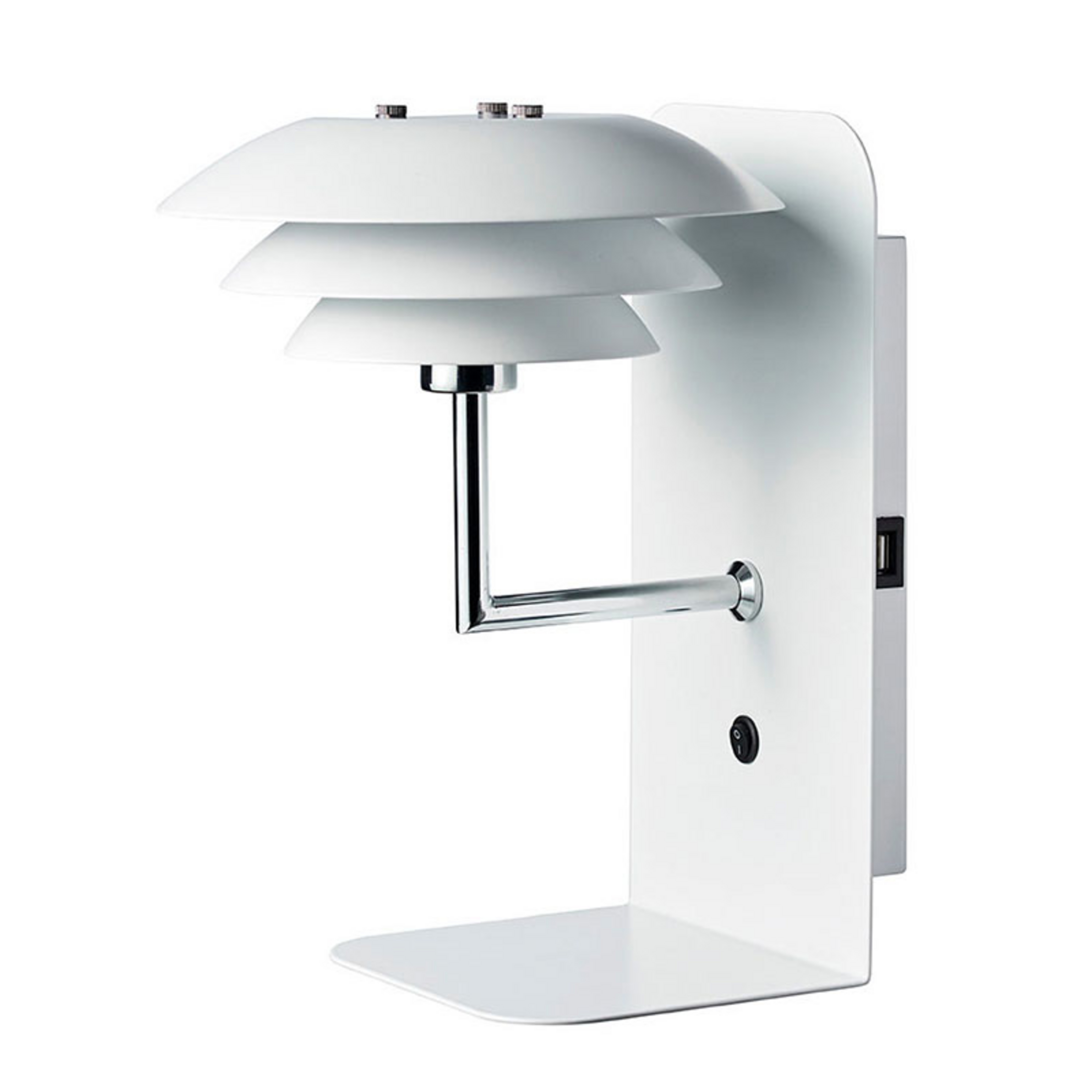 DL20 USB Regal Incl. Leuchte Weiß - DybergLarsen