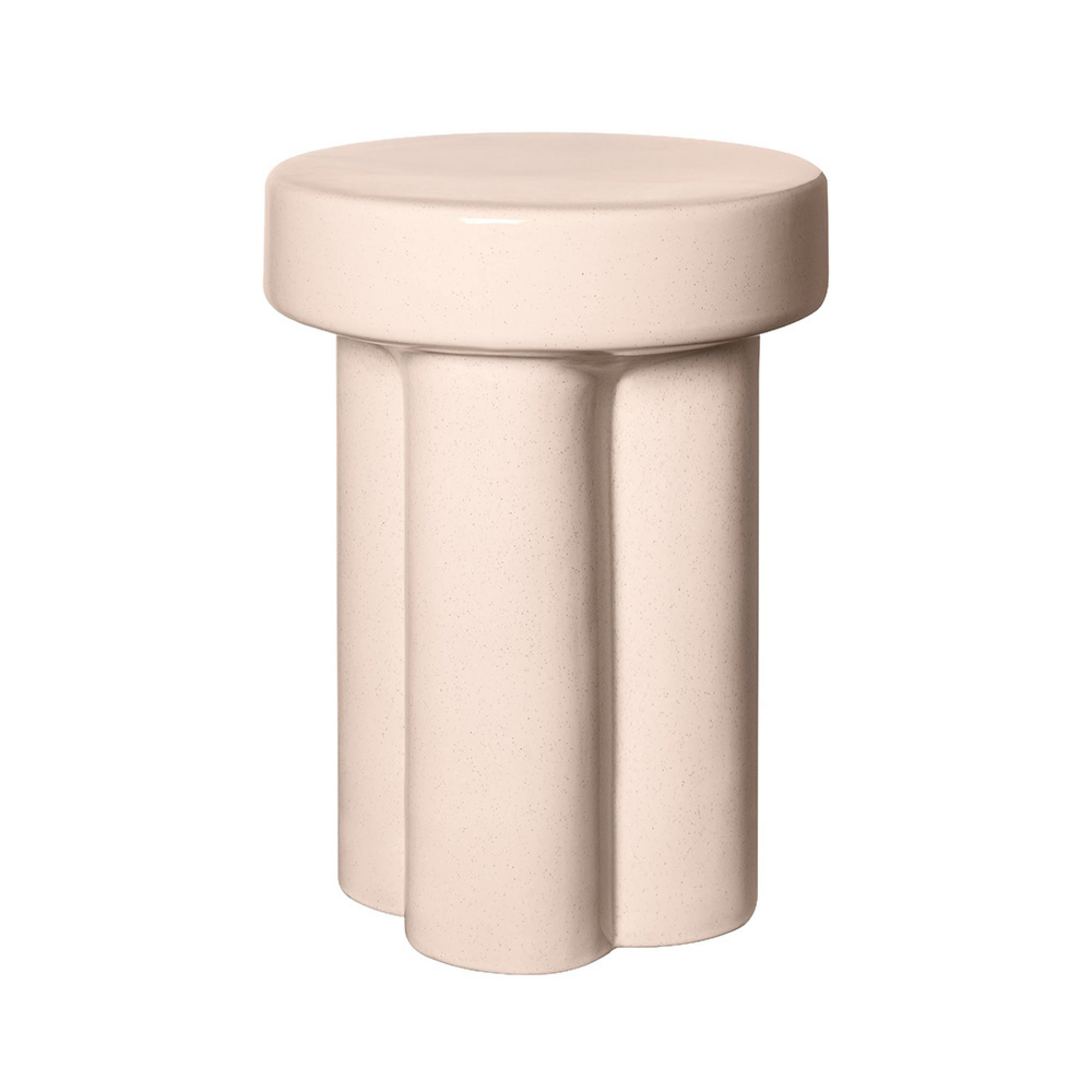 Toru Ceramic Sgabello Big Lily Bianco - Blomus