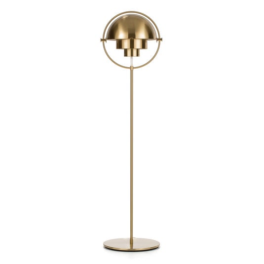 Lampa stojąca Multi-Lite mosiądz/mosiądz - Gubi