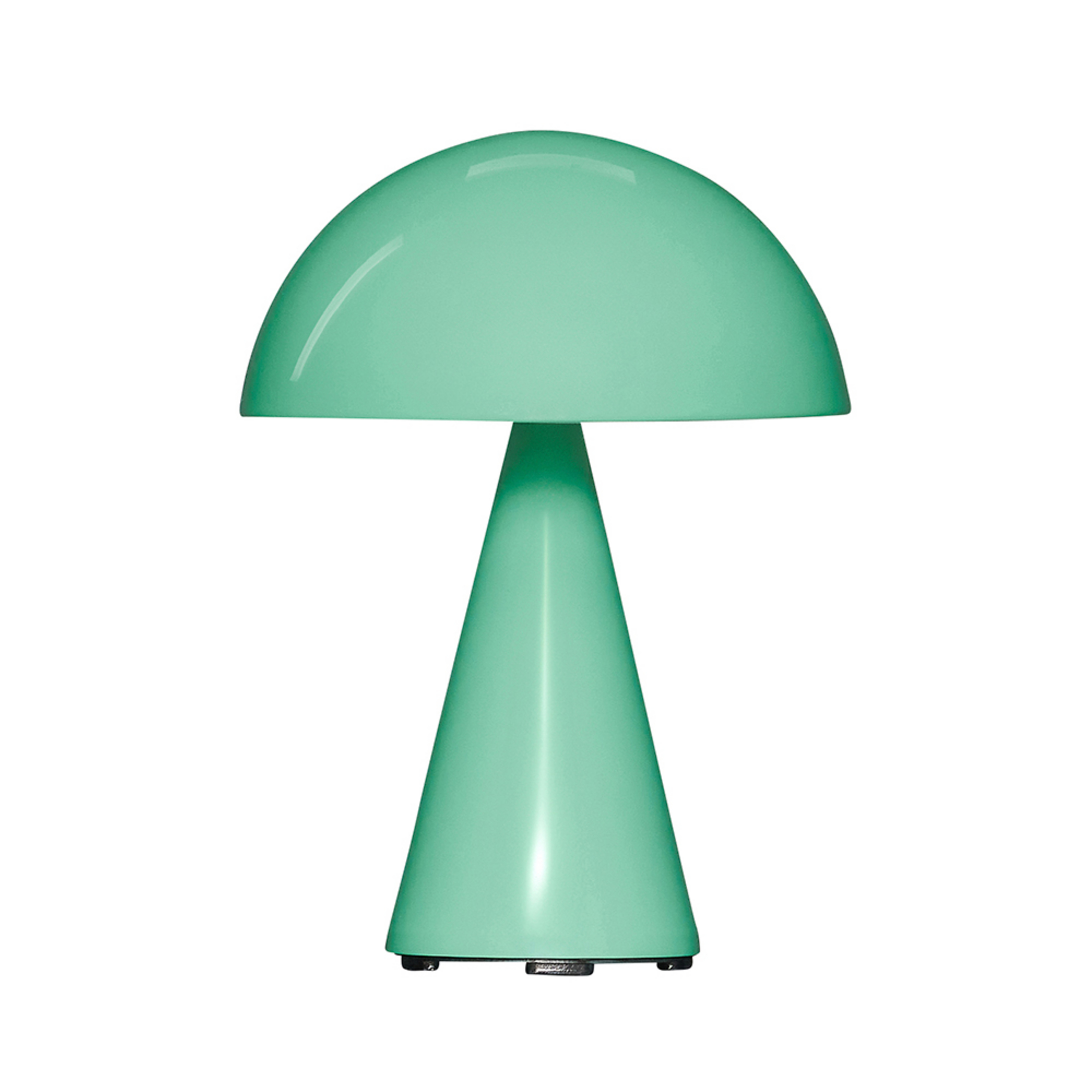 Lampada da tavolo LED ricaricabile Mush, verde, IP44, dimmerabile - HÜBSCH