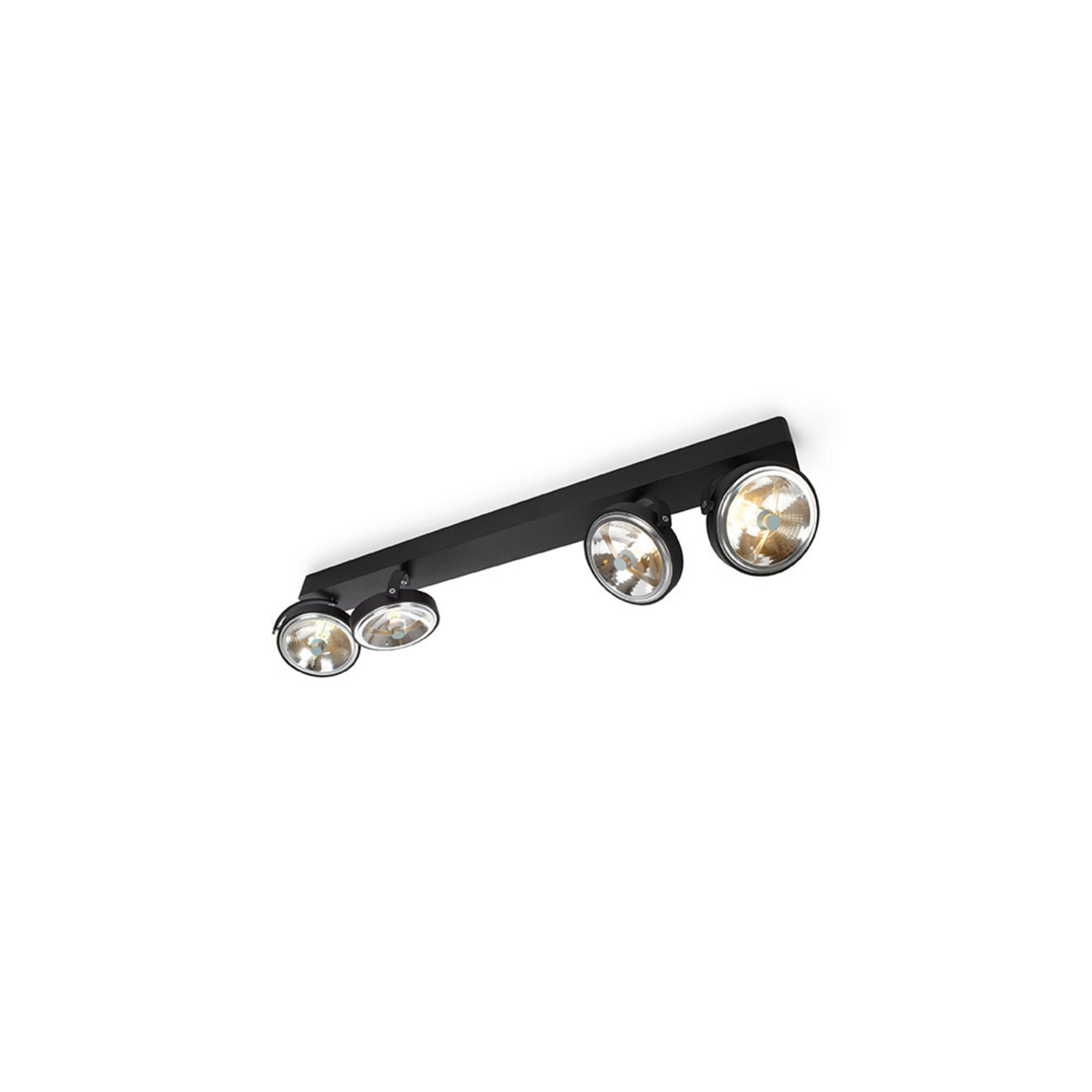 Pin-Up 4 Plafonnier Noir - Trizo21