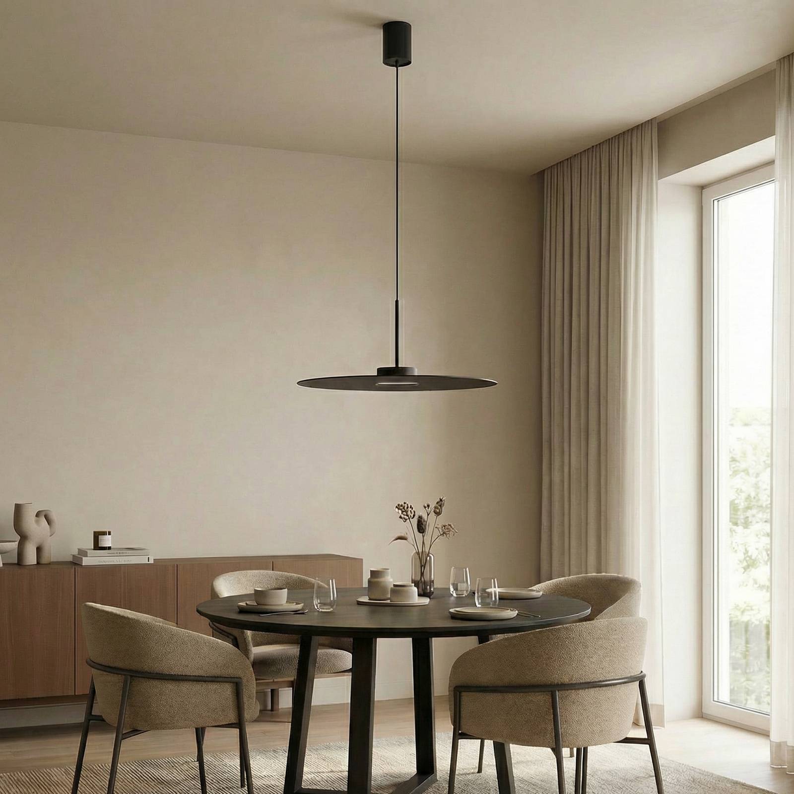  Nowodvorski Lighting Hängeleuchte Simone, Schwarz, Stahl, ø 40 Cm, Gx53 