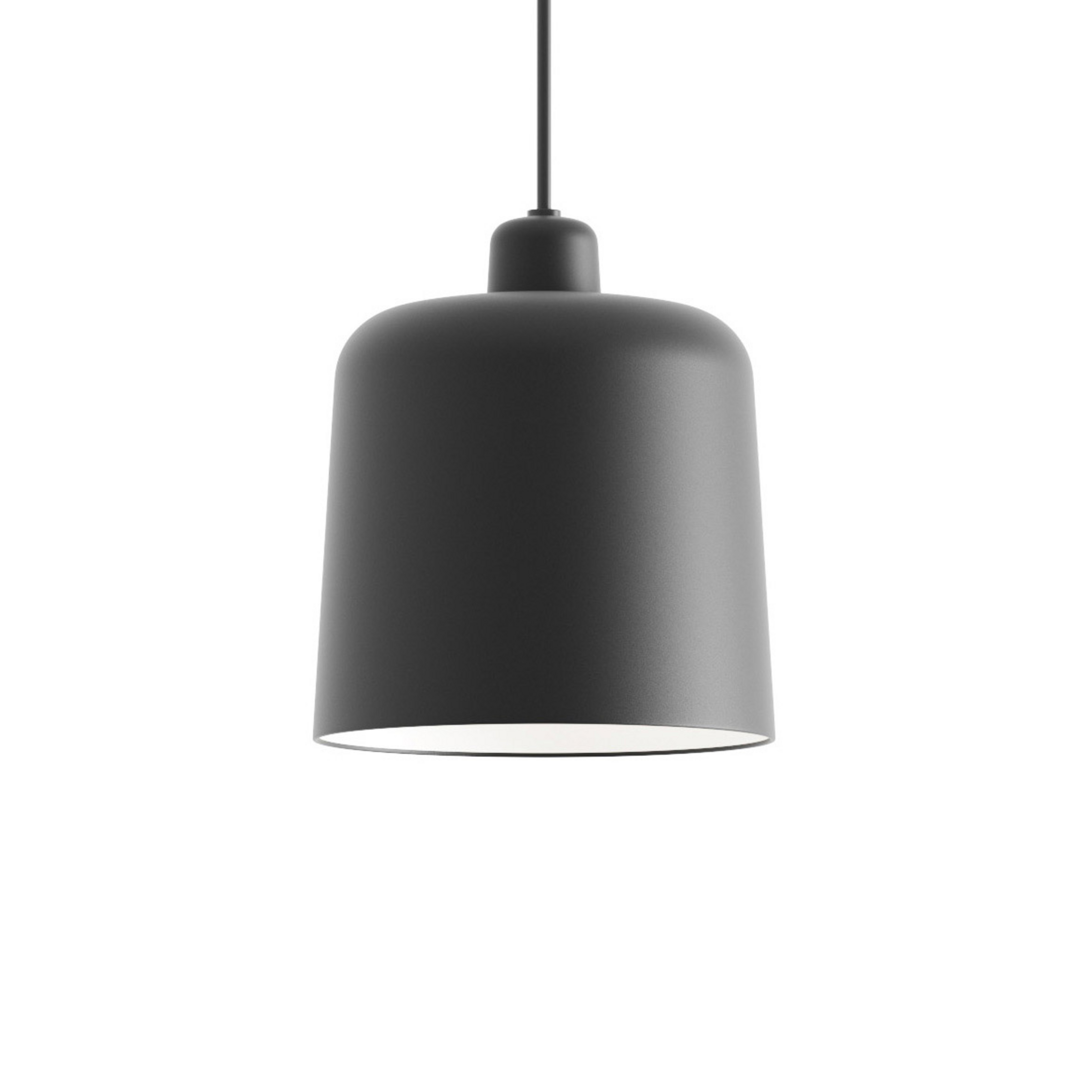 Luceplan Zile suspension noir mat, Ø 20 cm