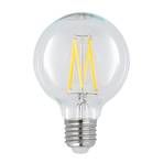 LED bulb E27 8W G80 2,700K filament dimmable clear