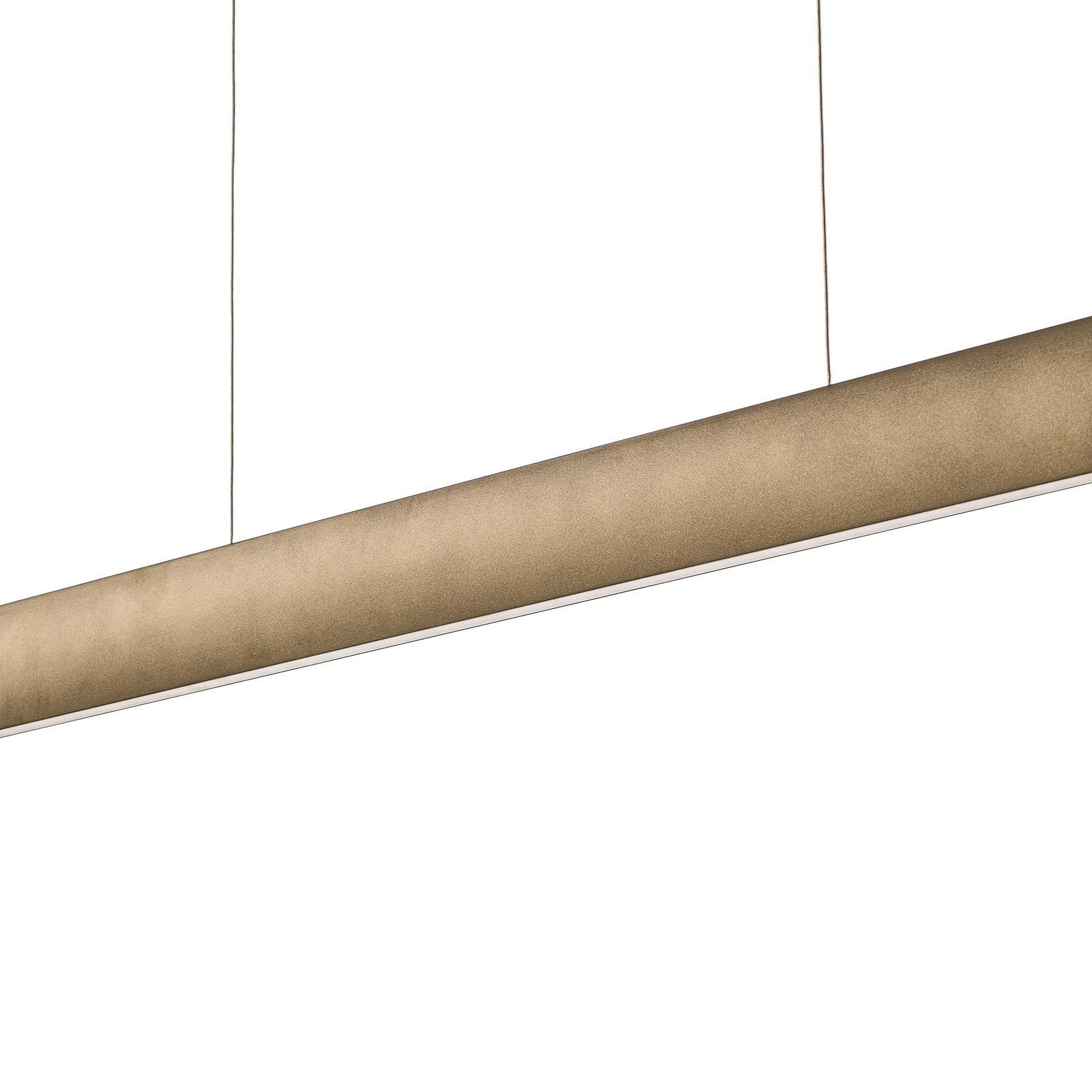 LED-Hängeleuchte Runa, bronze, Länge 152 cm
