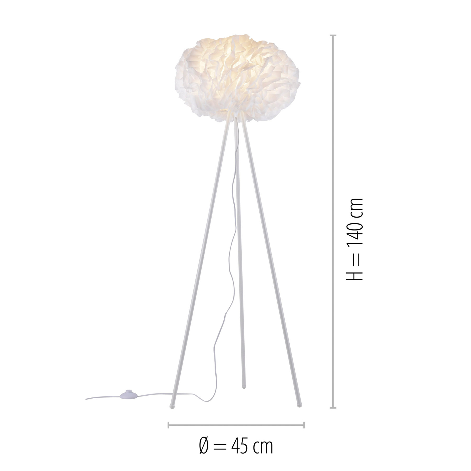 naomi tripod floor lamp