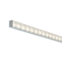 Perfil Square Paulmann, aluminio, difusor satinado