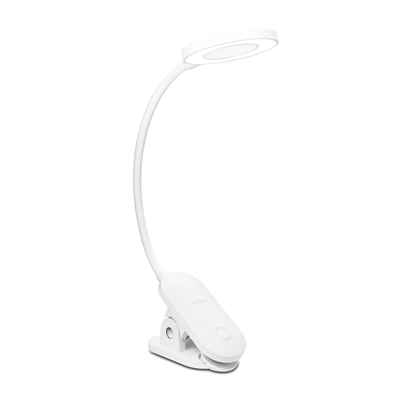 Philips LED klemlamp Forys met accu