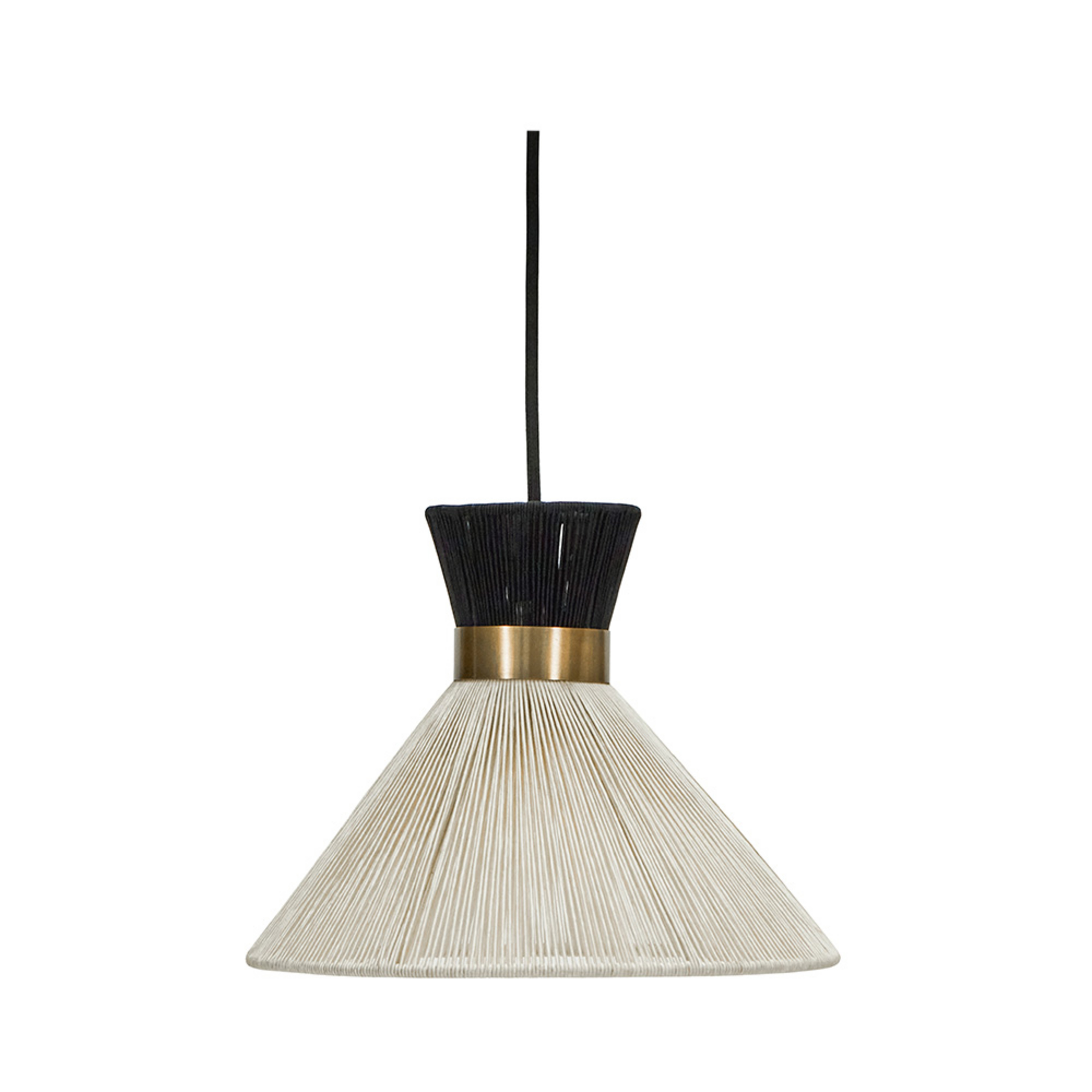 Cord Pendant Black - House Doctor