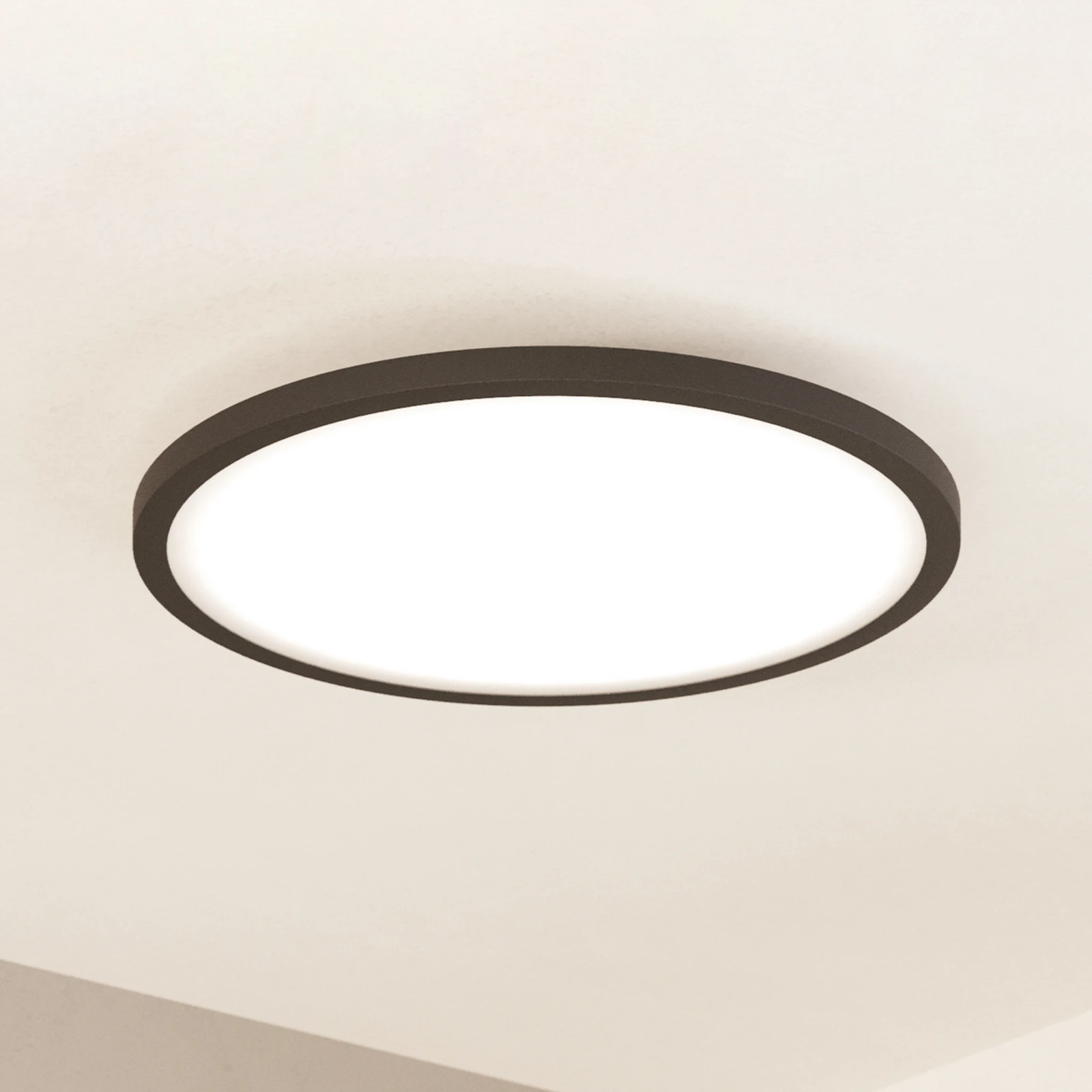 EGLO connect Sarsina-Z Deckenlampe schwarz Ø45cm