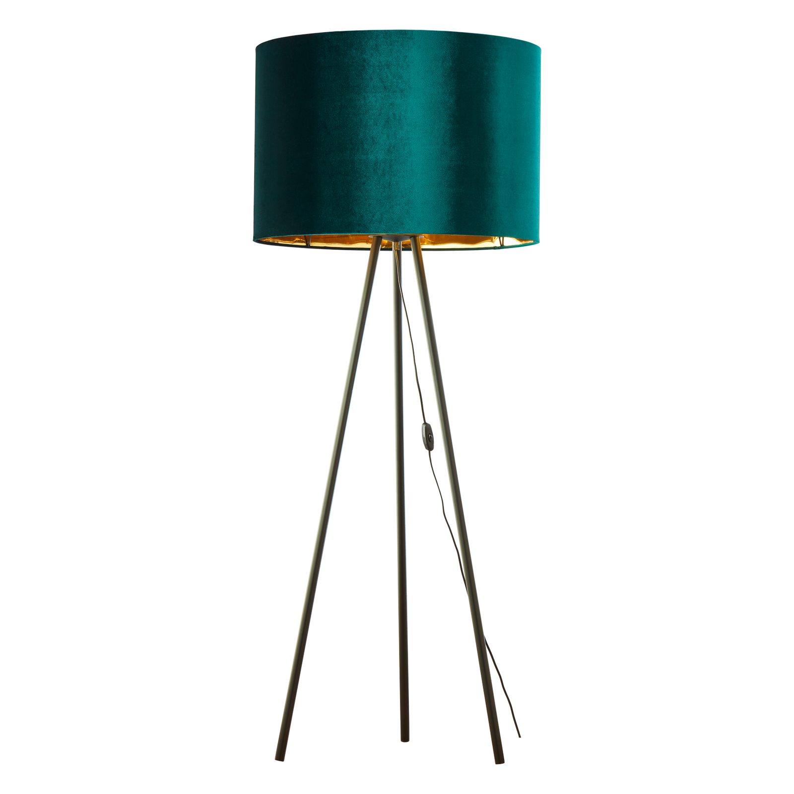 Lampa Stoj ca Tercino Tr jn g Klosz Zielony Lampy pl