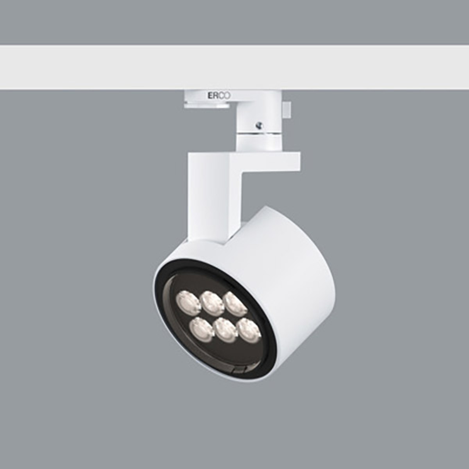 ERCO Parscan 230V Strahler 12W Spot 930 weiß