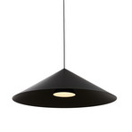 Hanzu hængelampe, Ø 75 cm, sort, E27 - LOOM DESIGN