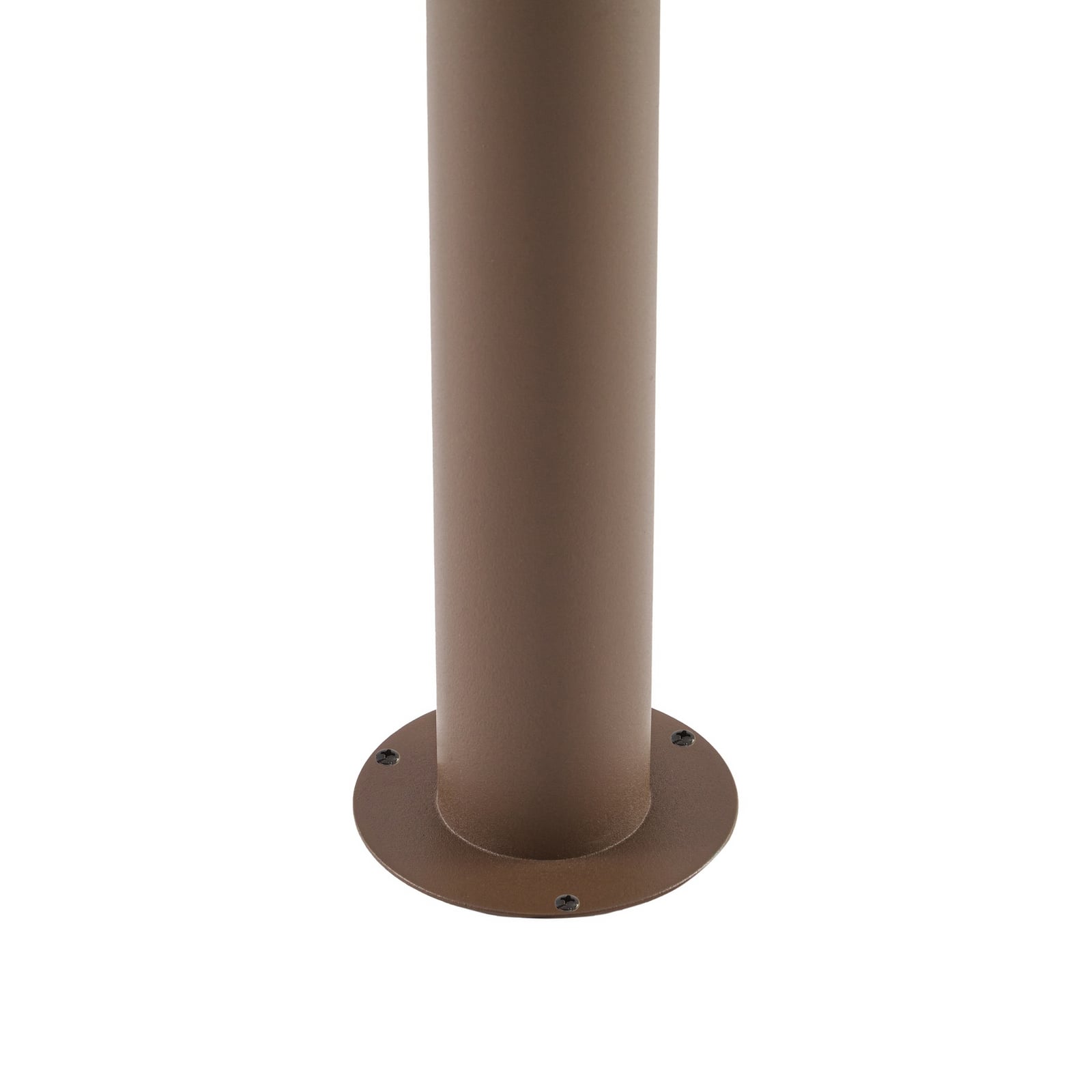 Soran LED ösvény világítás, fém, magasság 60 cm, barna, IP44 – Lindby