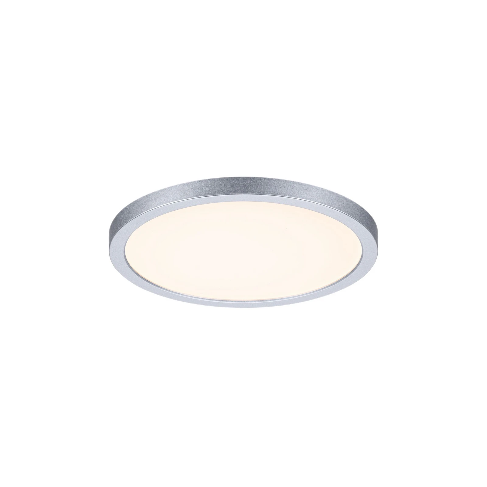 Paulmann LED πάνελ Areo 3,000K στρογγυλό χρώμιο 17.5cm