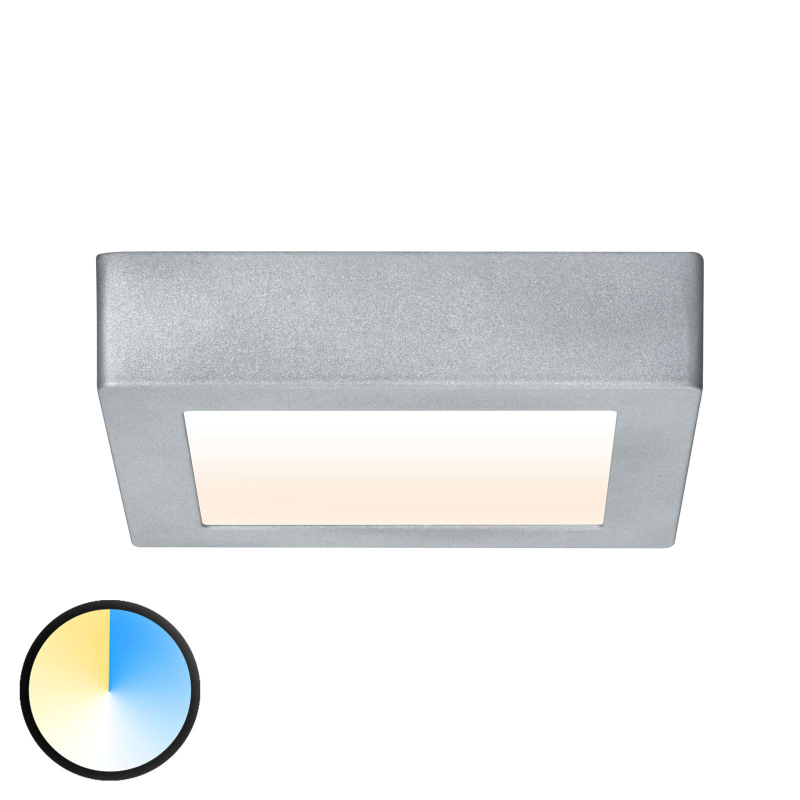 Paulmann Carpo LED-Deckenlampe eckig
