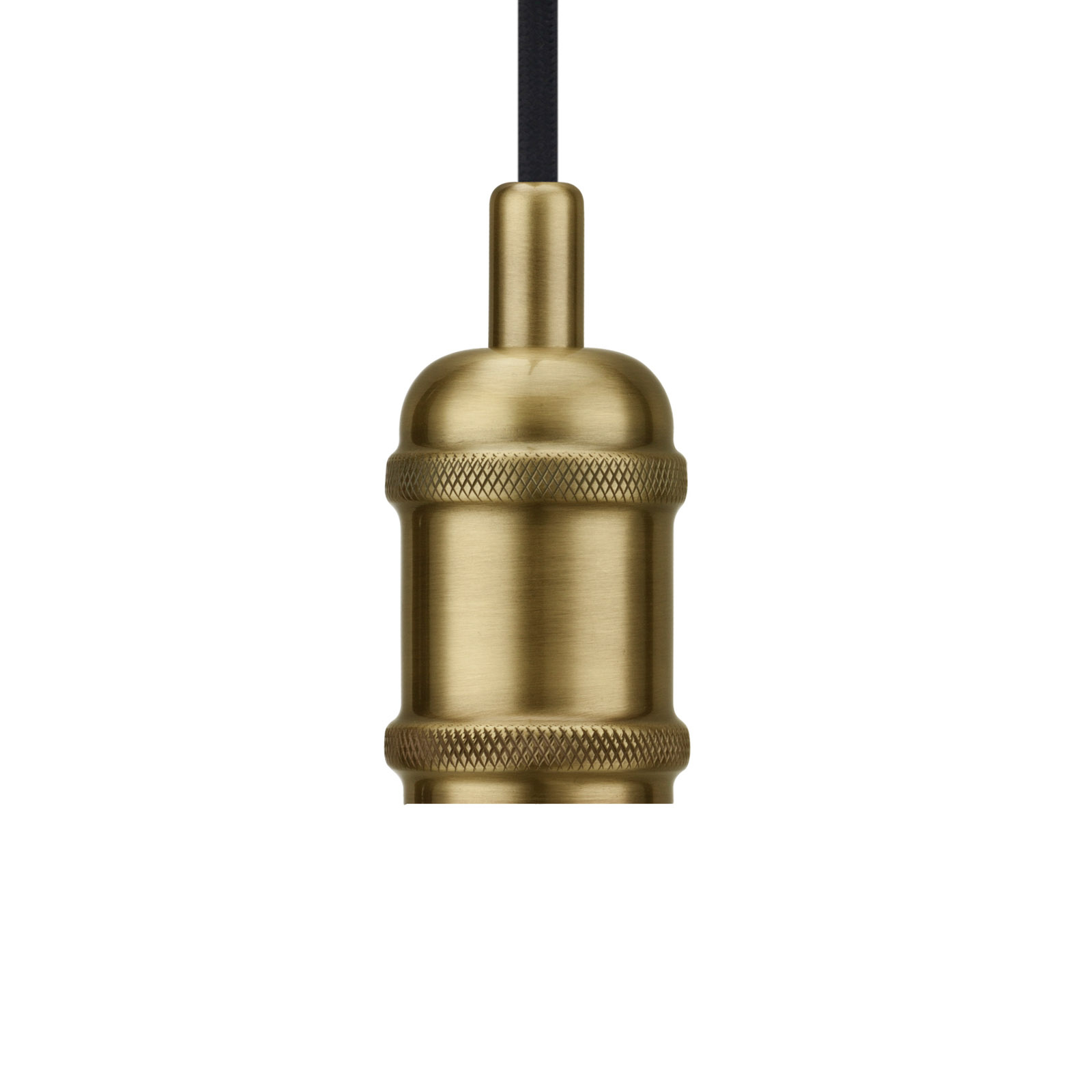 Avra – minimalist hanging lamp in brass