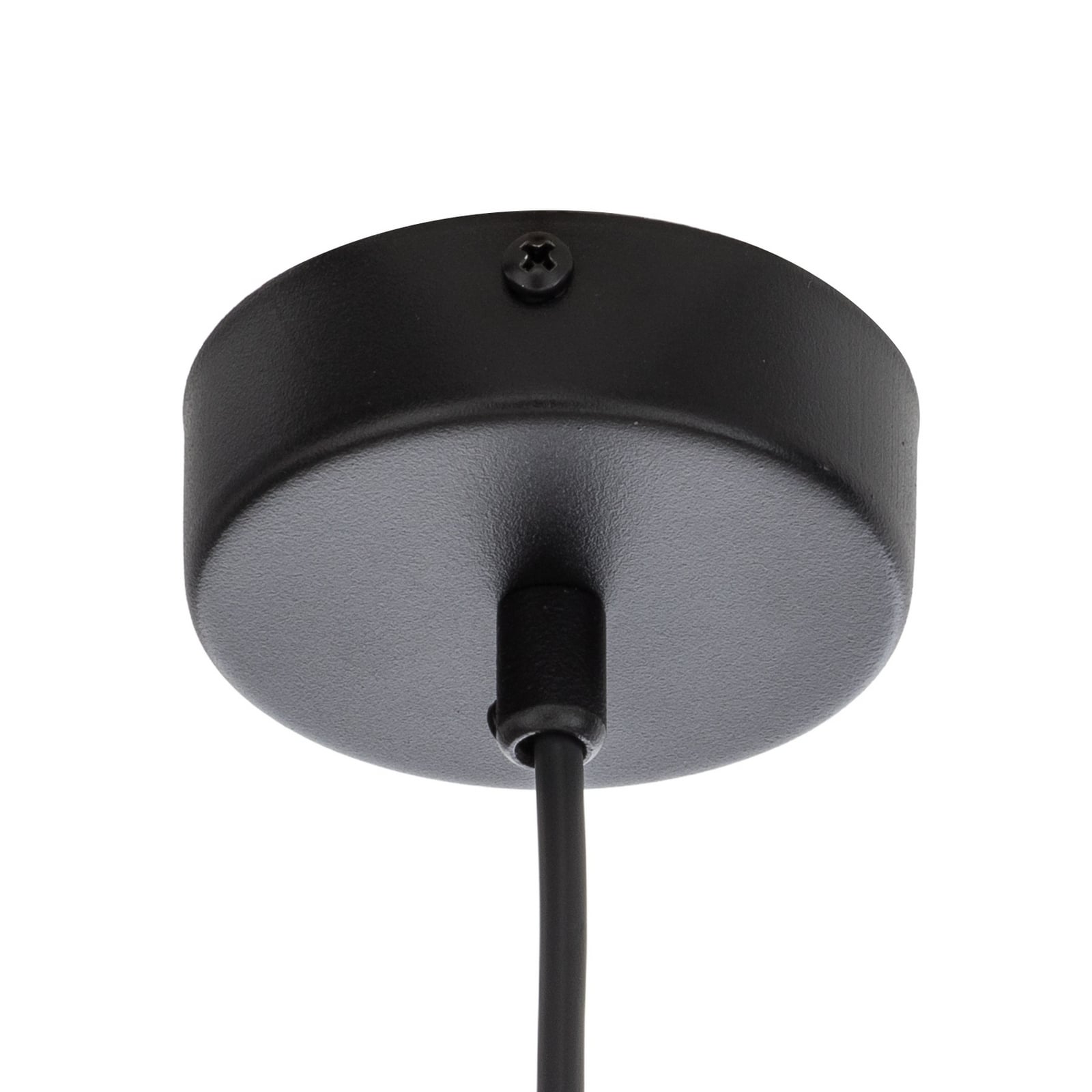 Pakabinamas šviestuvas „Kodo“, 7 lemputės, juodas, plienas, GX53