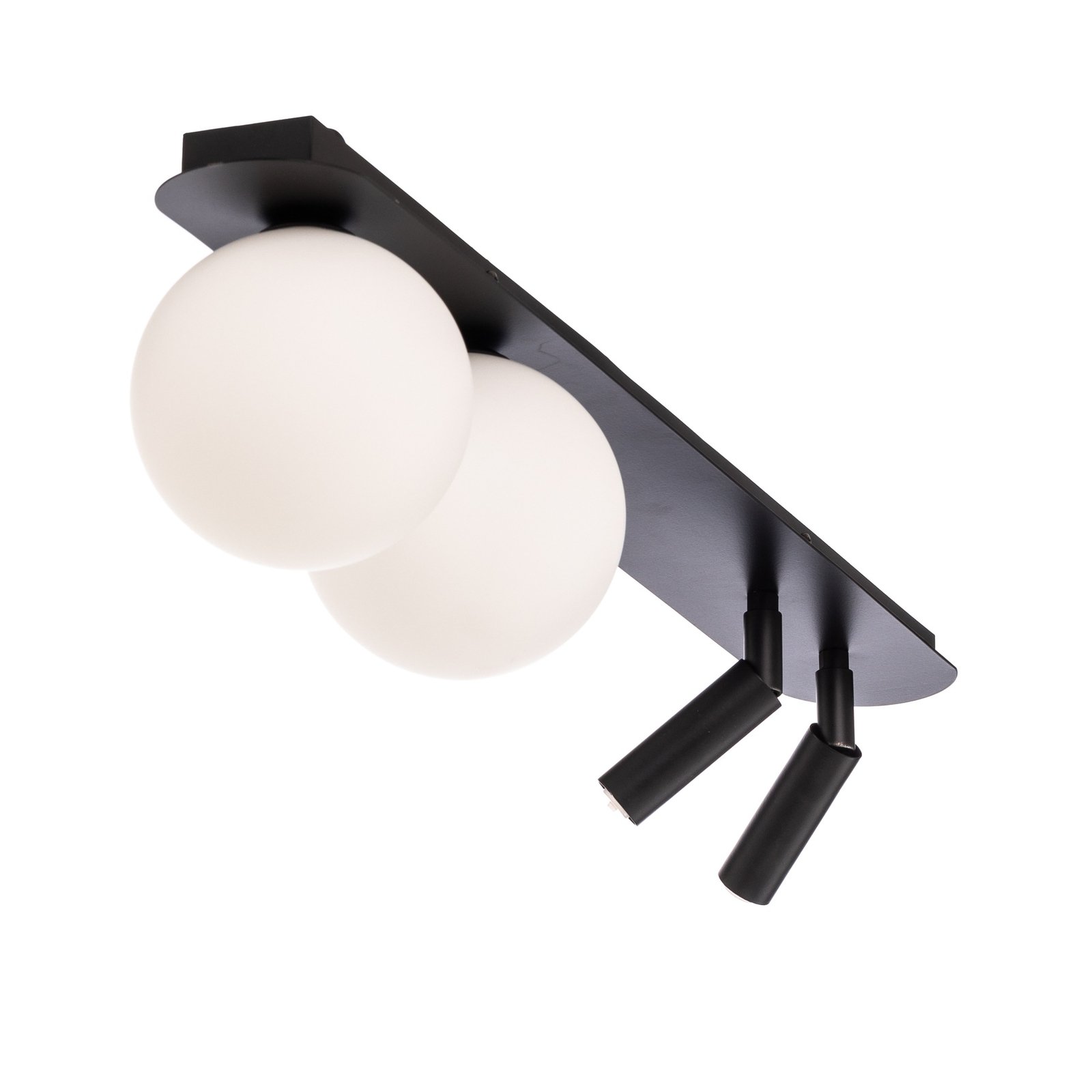 Sirio ceiling lamp with movable spots, 4-bulb