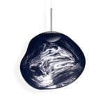 Tom Dixon LED висяща лампа Melt, Ø 50 cm, дим, пластмаса