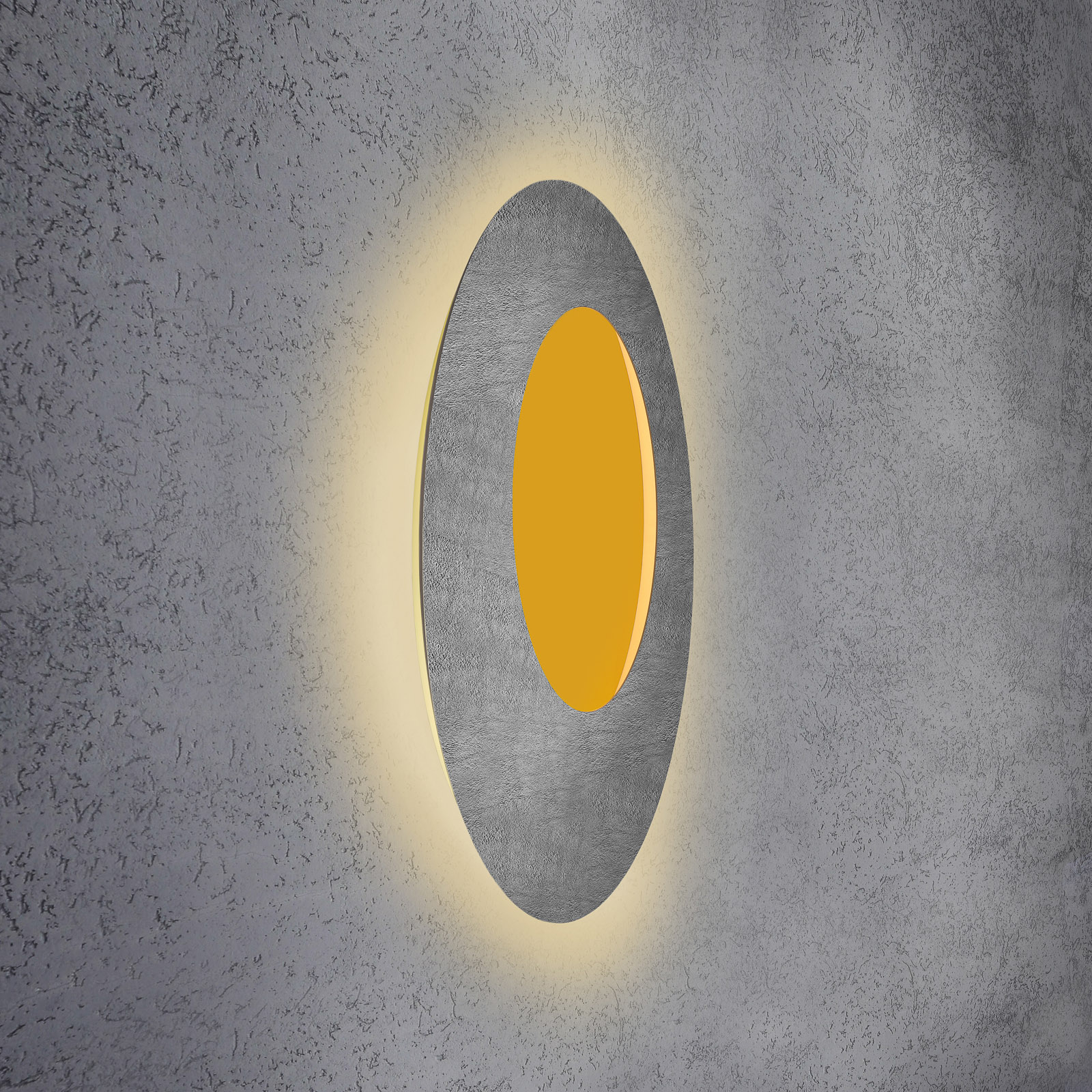 Escale Blade Open nástěnné světlo RGB+W beton 79cm