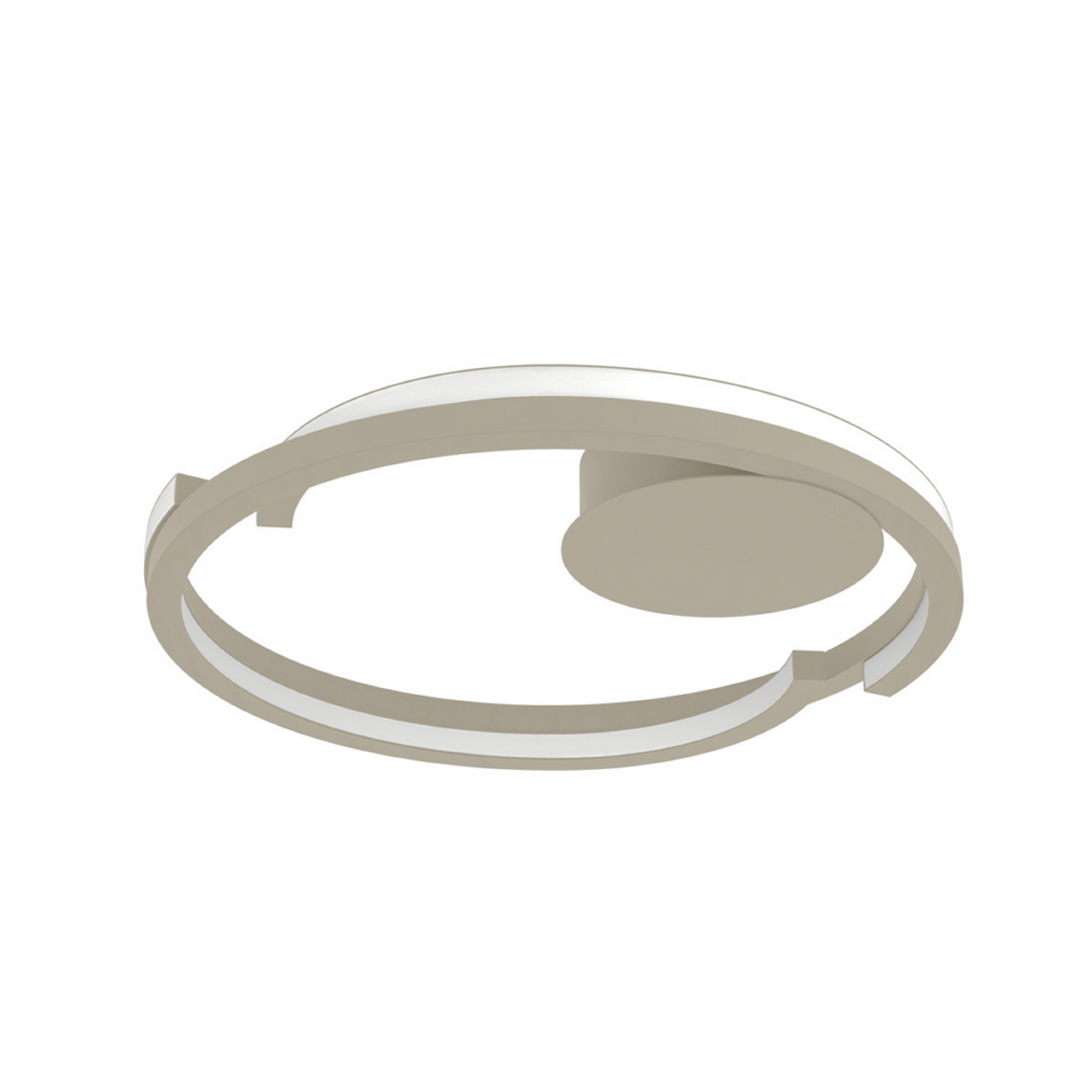 Plafonnier LED EGLO MEZZOMONTE, beige, Ø 48 cm, CCT Plafonnier LED EGLO MEZZOMONTE, beige, Ø 48 cm, CCT
