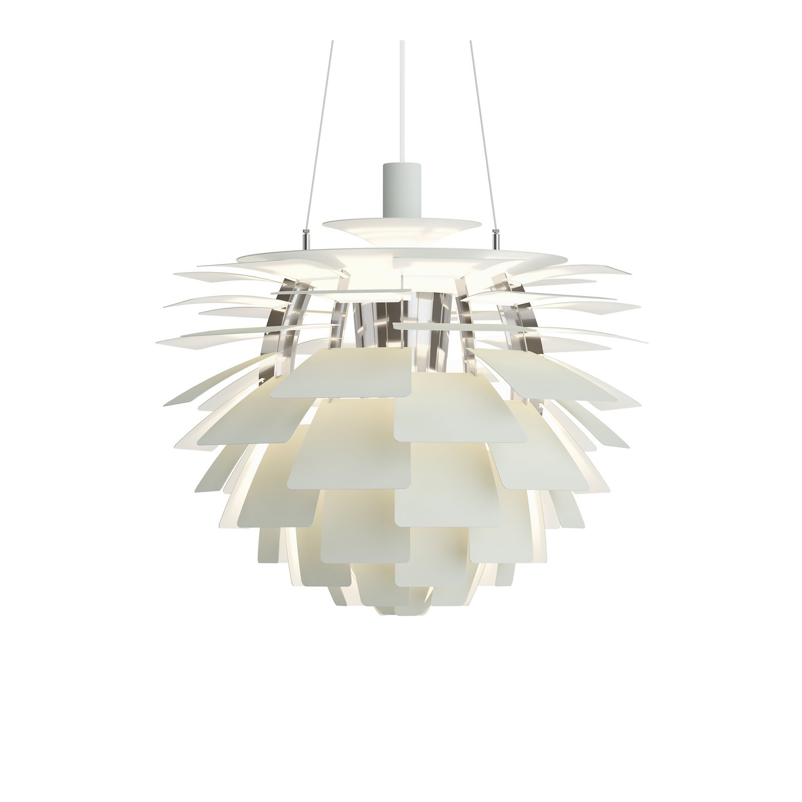 Hanglamp PH Artichoke groen/chroom Ø 60 cm - Louis Poulsen