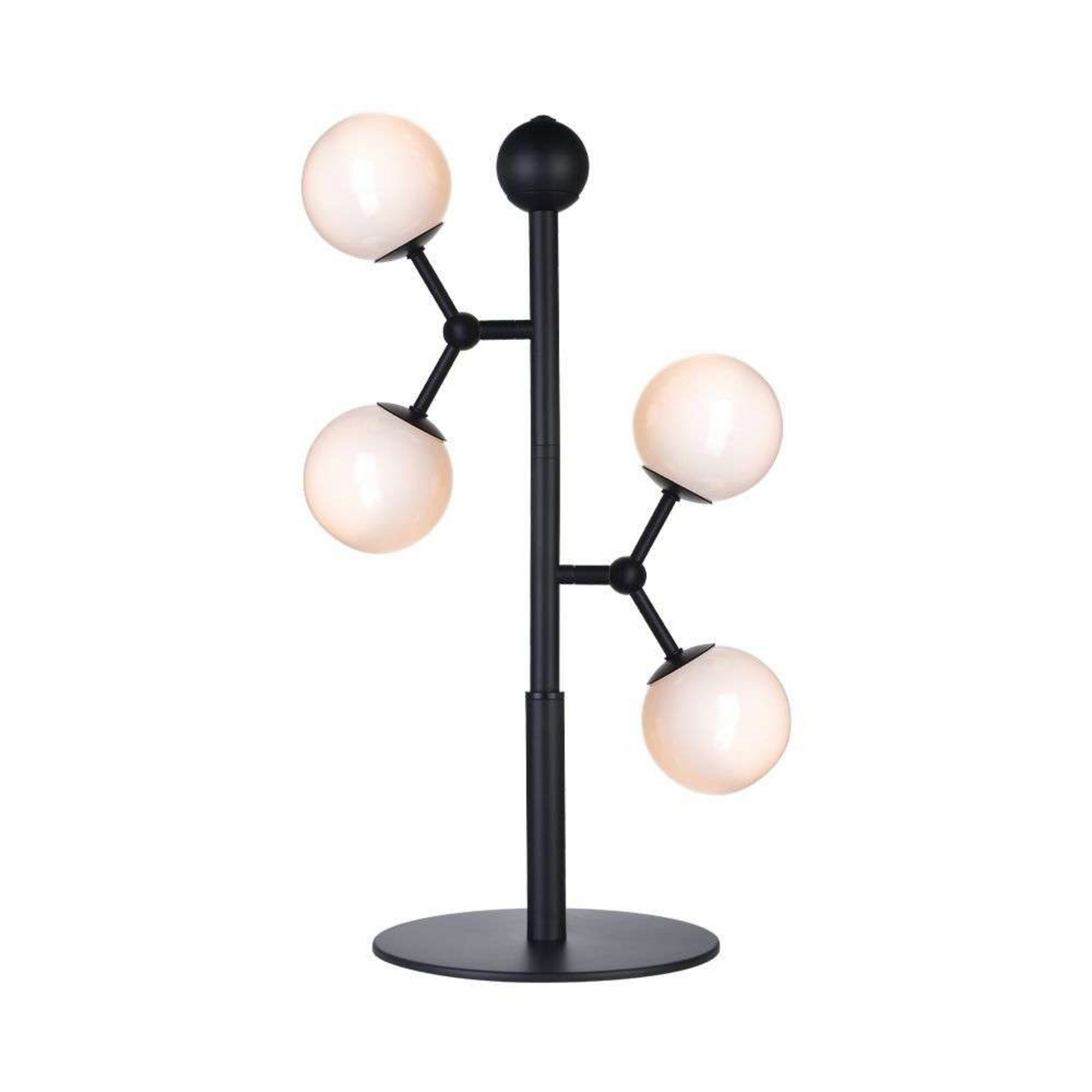 Atom Lampa Stołowa Black/Opal - Halo Design