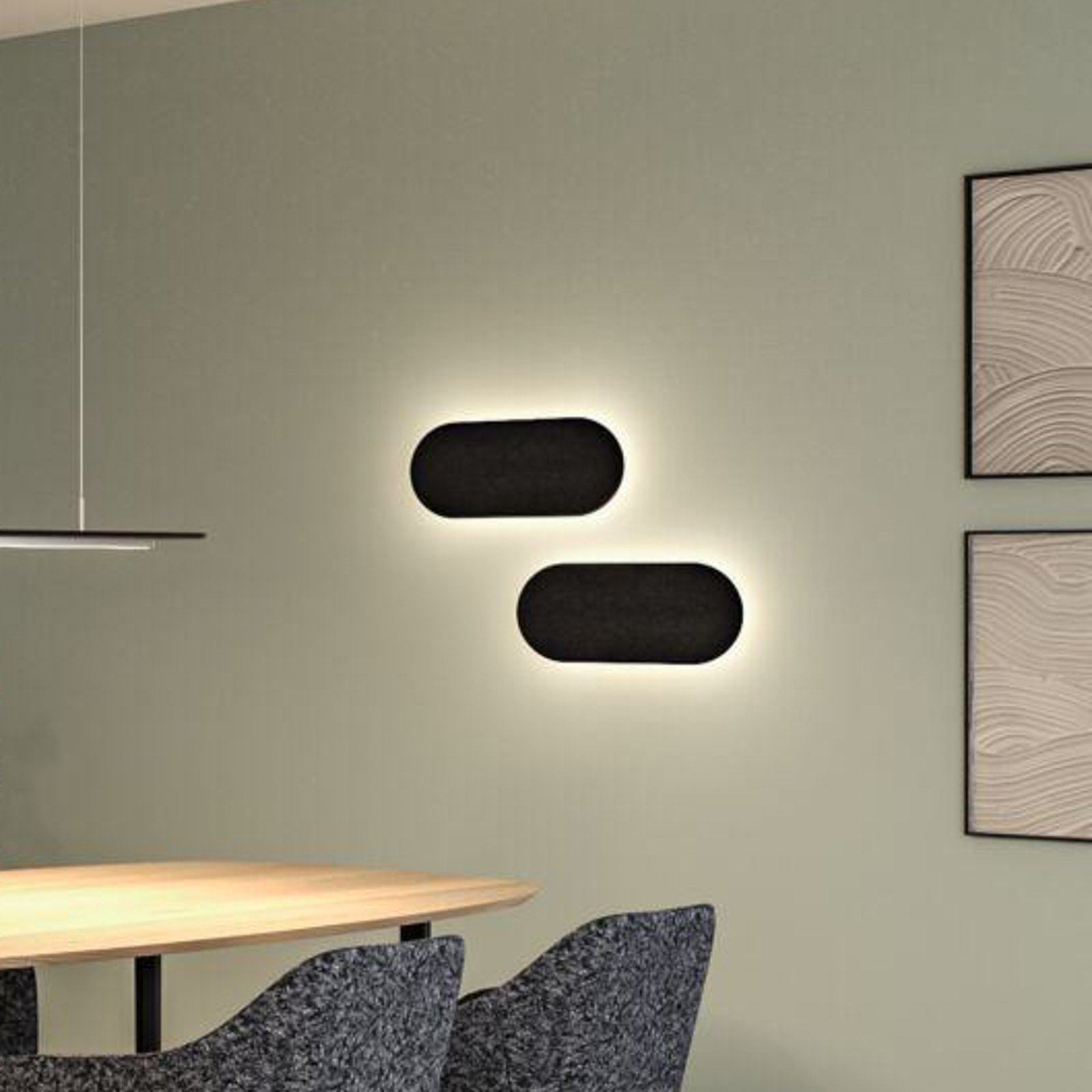 Tulga LED Applique Murale 3-Step-Dim Long Antracit - Paulmann