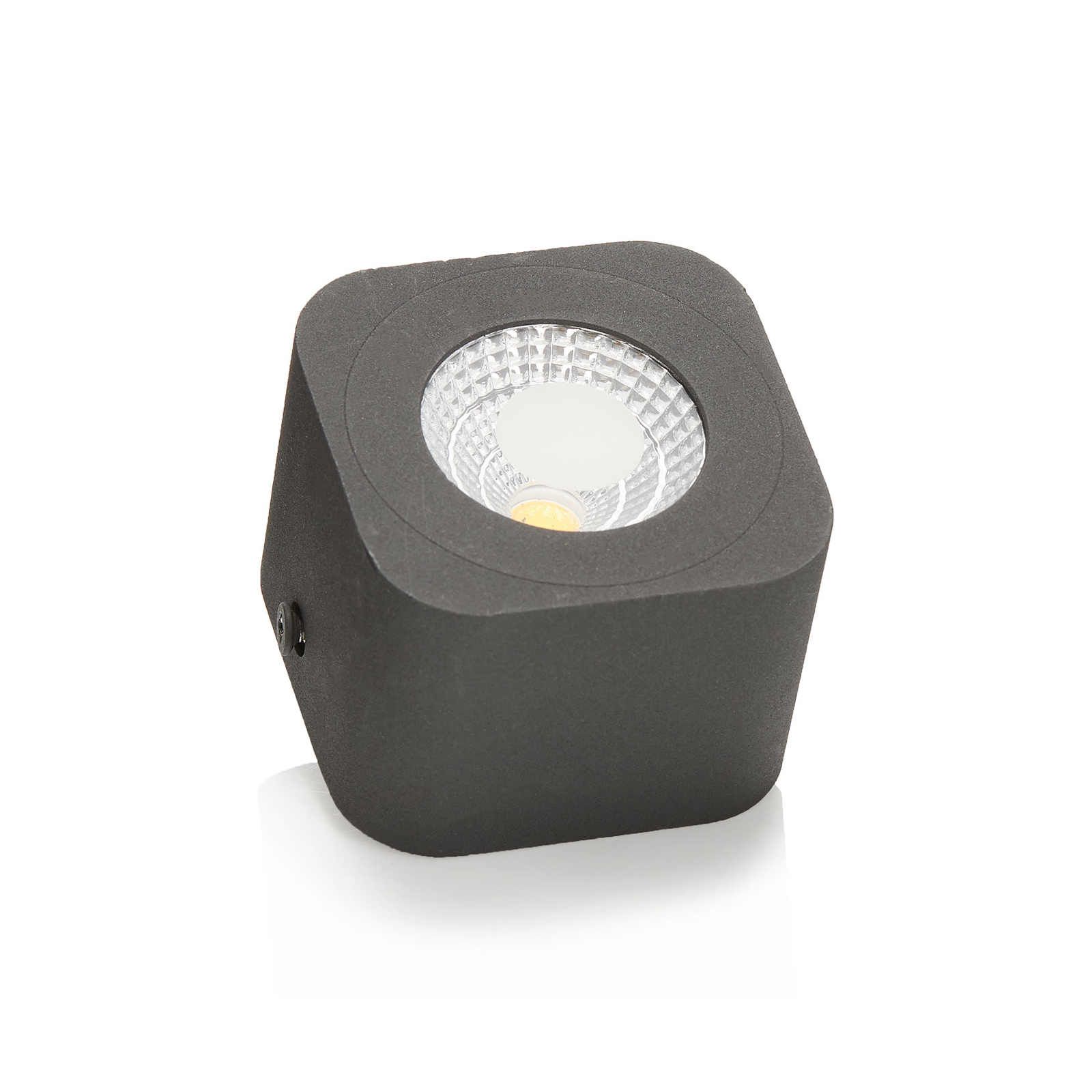 Foco LED de techo Palmi en forma de cubo
