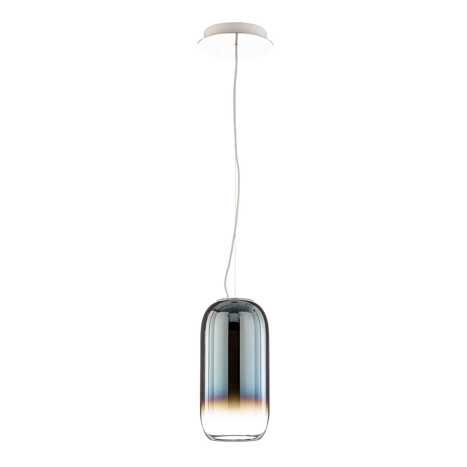 Artemide Gople Mini rippvalgusti sinine/hõbedane