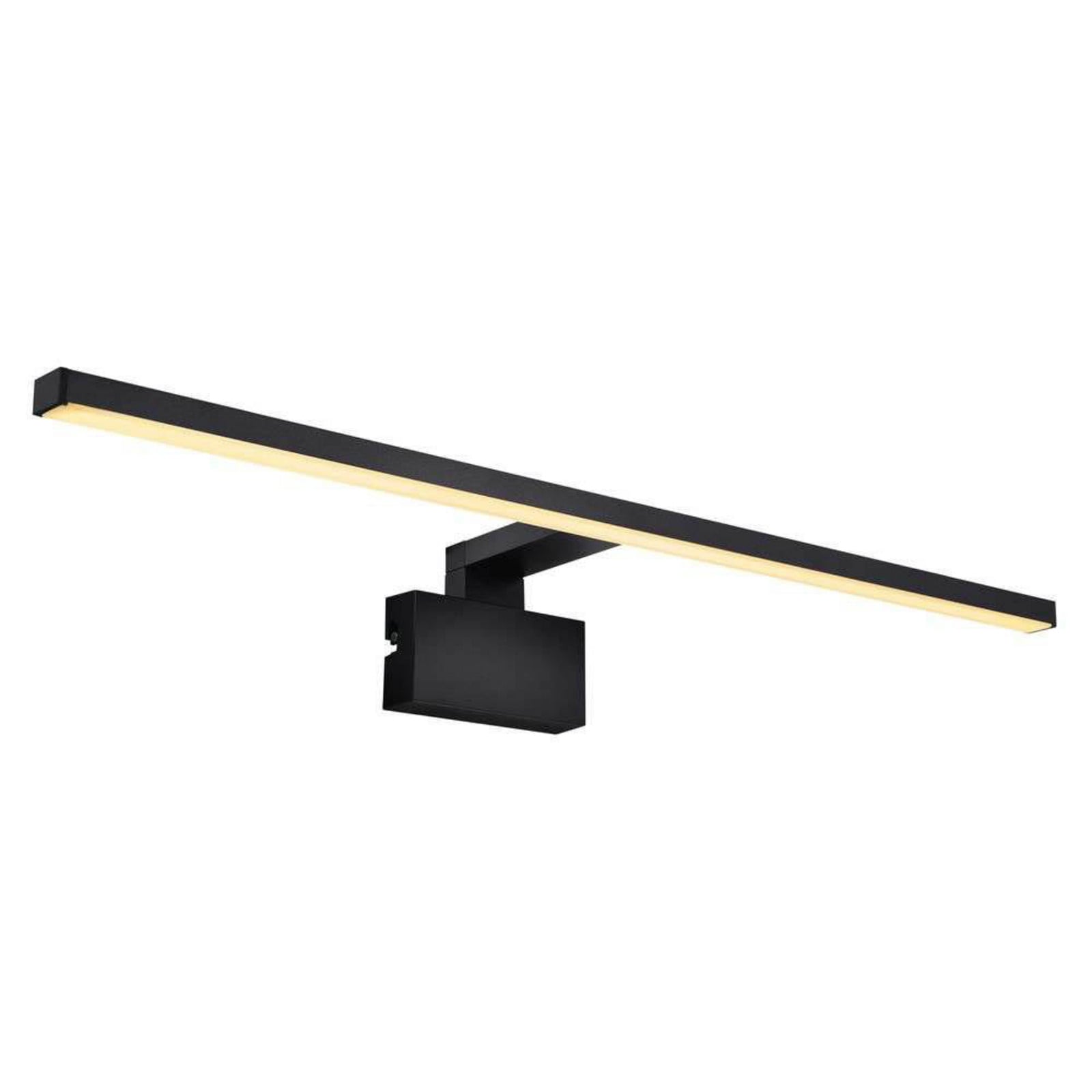 Marlee 80 V&auml;gglampa IP44 3000K Svart Nordlux - Badrum - Aluminium