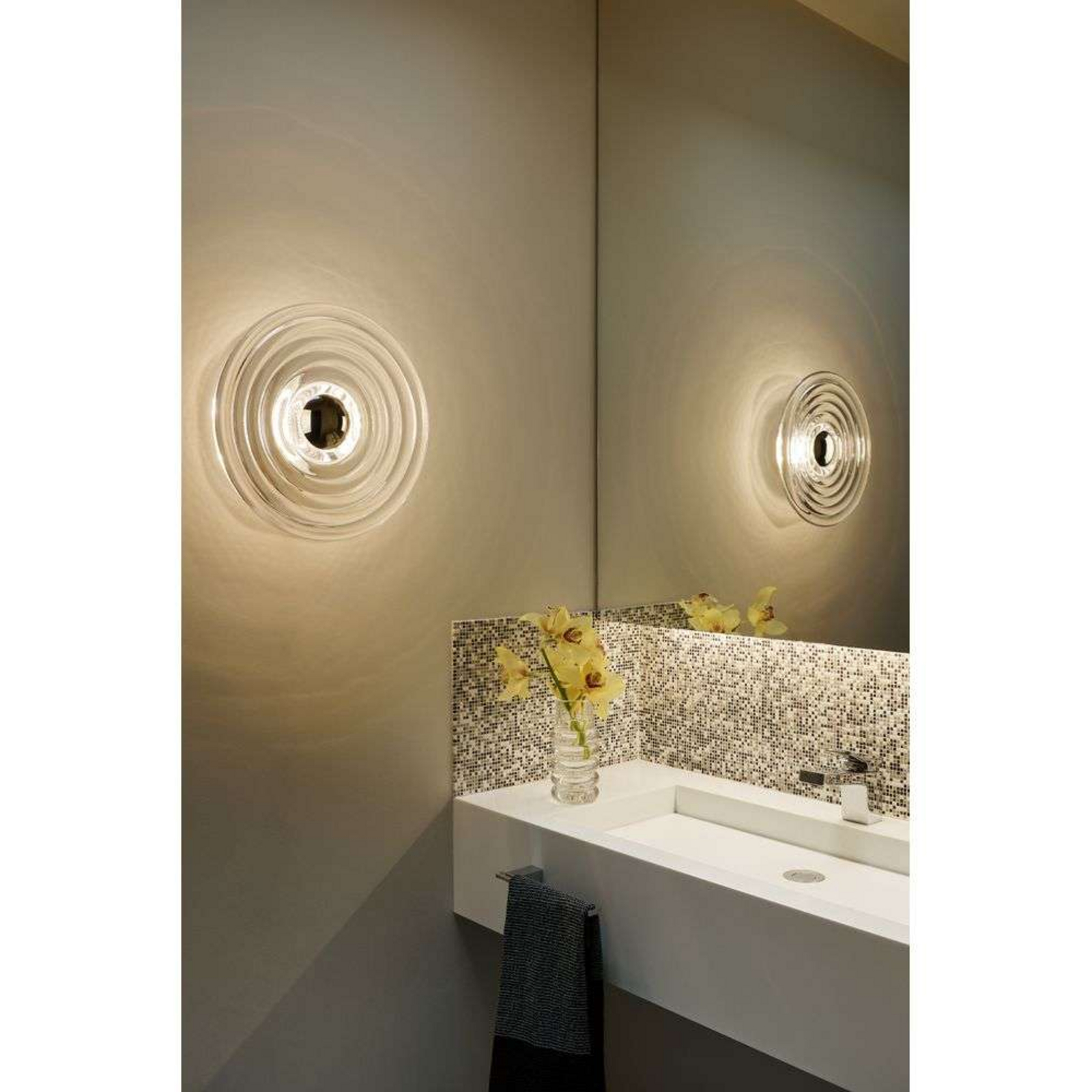 Press Surface Applique da Parete Large 2700K IP55 Clear - Tom Dixon