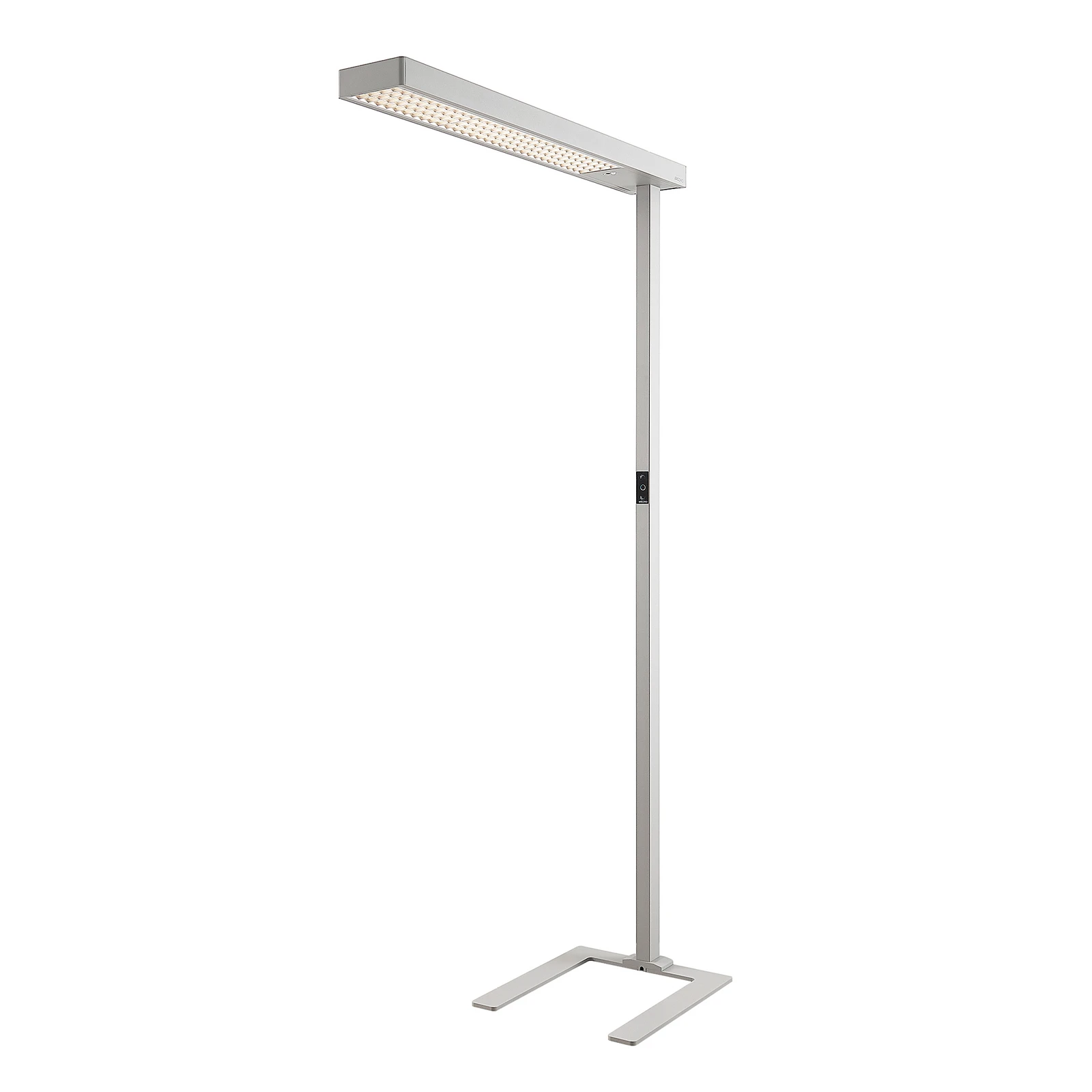 Arcchio LED uredska podna lampa Susi, srebrna, senzor, dimer, CCT
