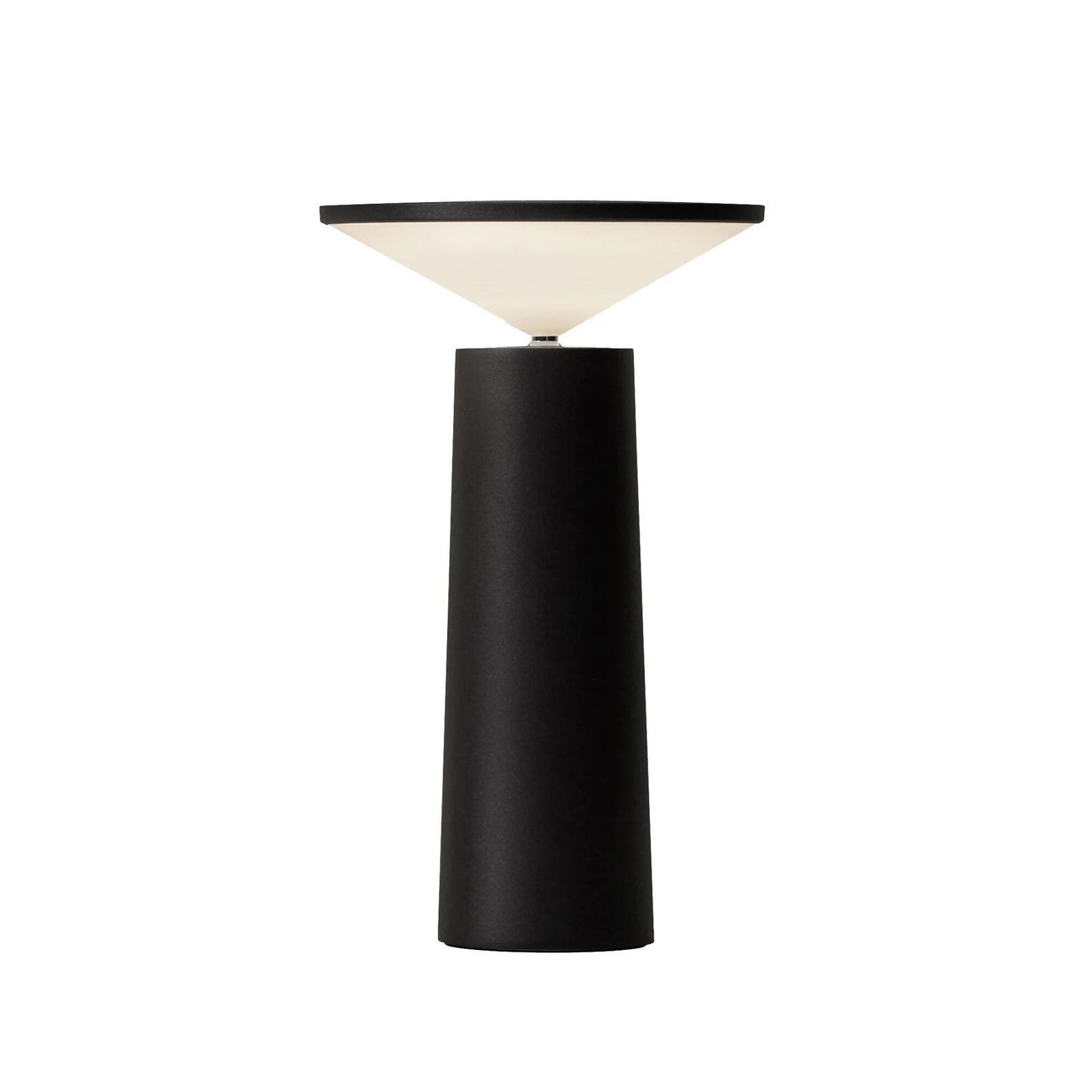 LEDS-C4 LED акумулаторна настолна лампа Коктейл, черна Височина 21,5 cm