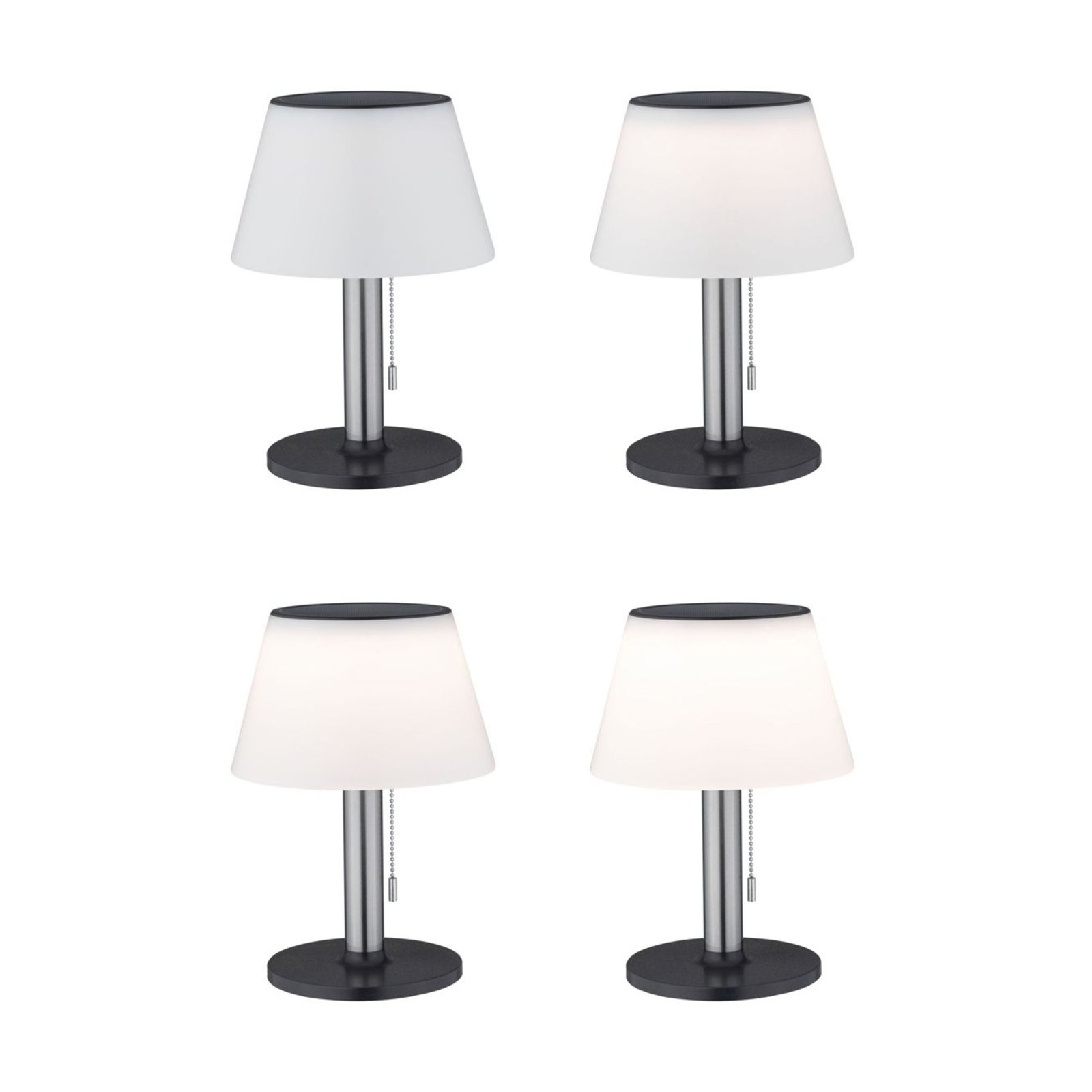 Lillesol Solcelle Lampe Stainless Steel - Paulmann