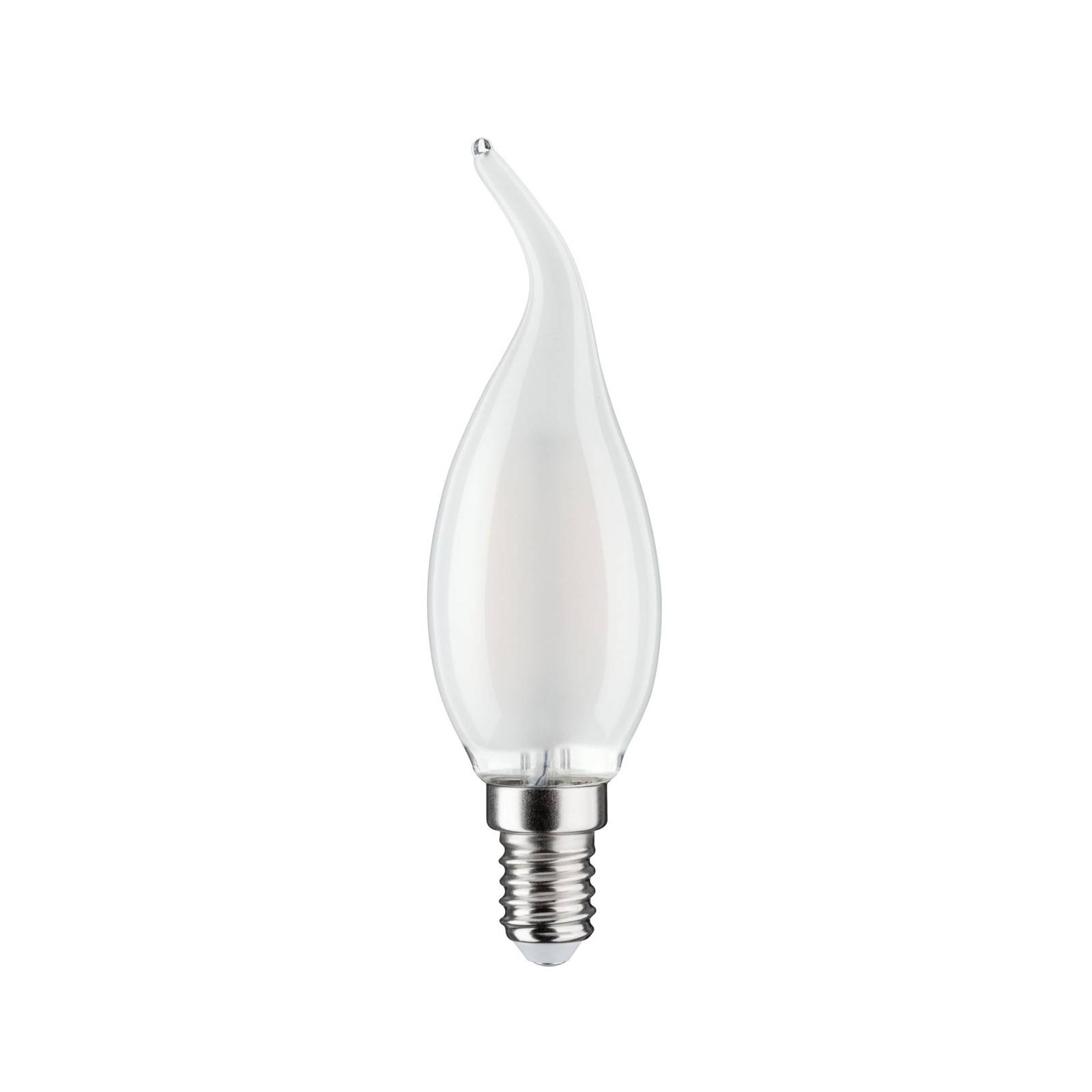 LED-Kerzenlampe E14 4,8W 2.700K Windstoß satin dim