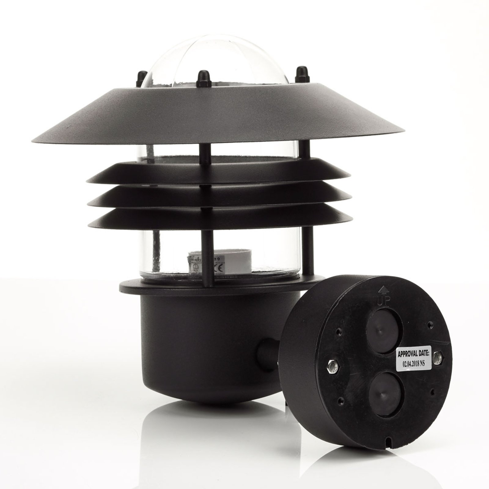 Vejers Vegglampe Black - Nordlux