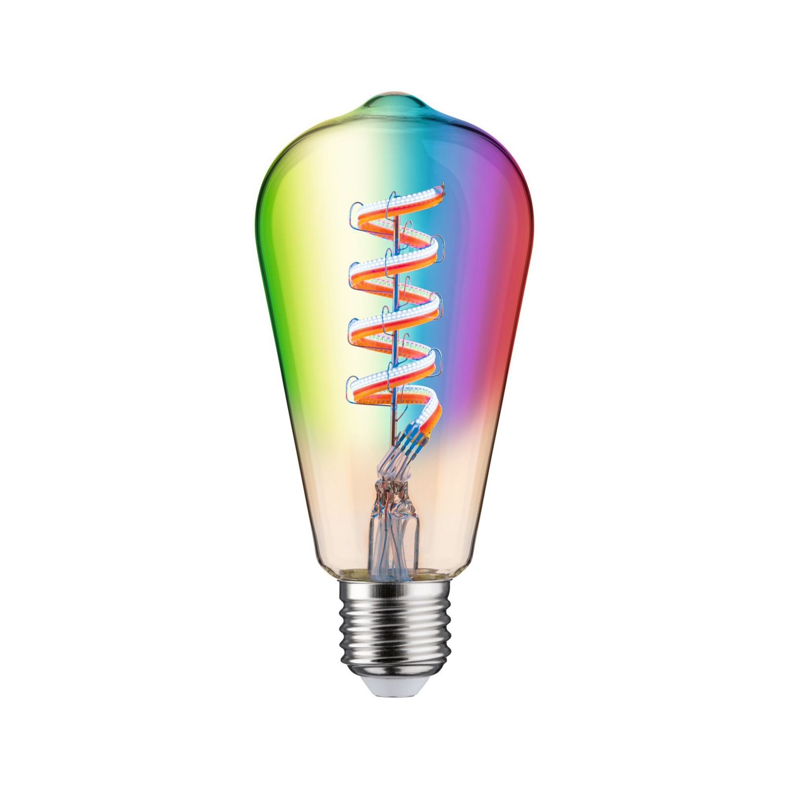 Paulmann LED-Rustika Zigbee E27 6,3W RGBW dim zelts
