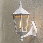 Außenwandleuchte Firenze, stehend, 48cm