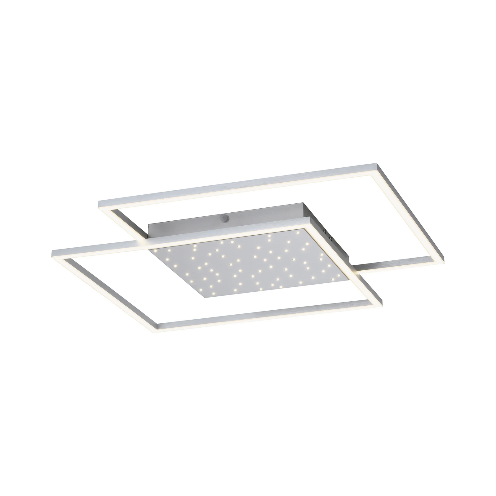 Paul Neuhaus Yuki plafoniera LED, forma angolare