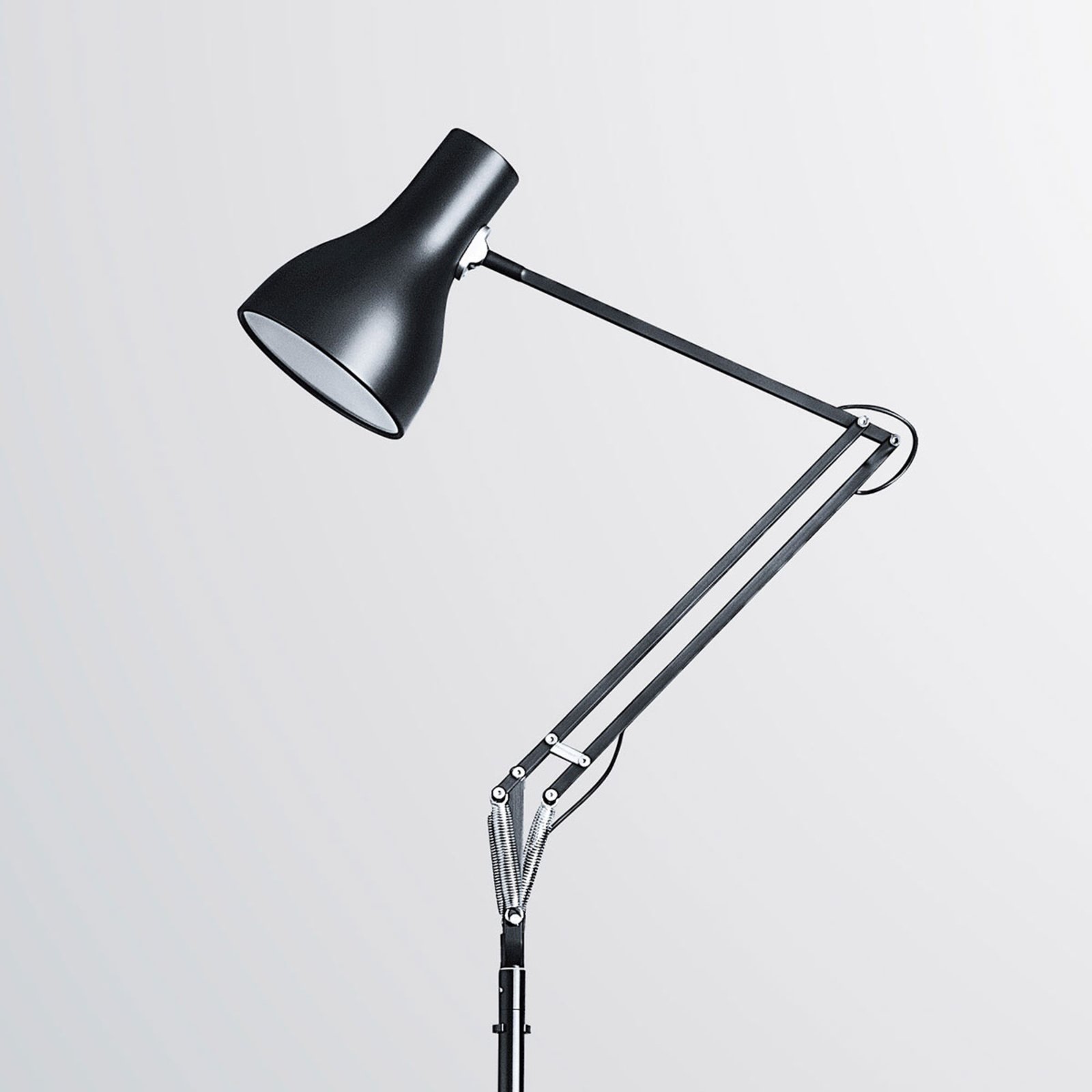 Anglepoise Type 75 stojací lampa sametová černá