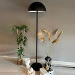 Stehleuchte Sandro, schwarz, Höhe 160 cm, Metall, E27